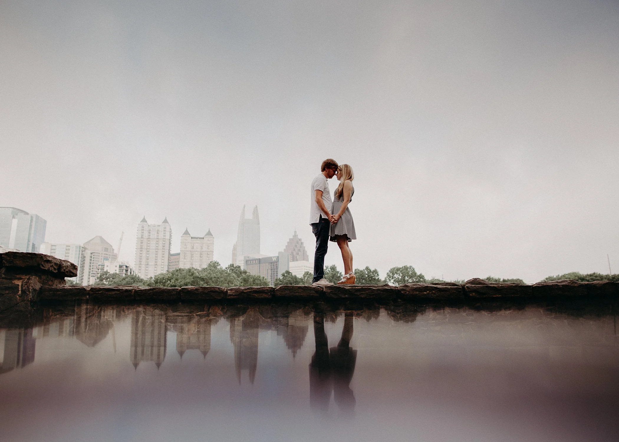 Kayla &amp; Matt || Piedmont Park Engagement Session || Atlanta Wedding Photographer 