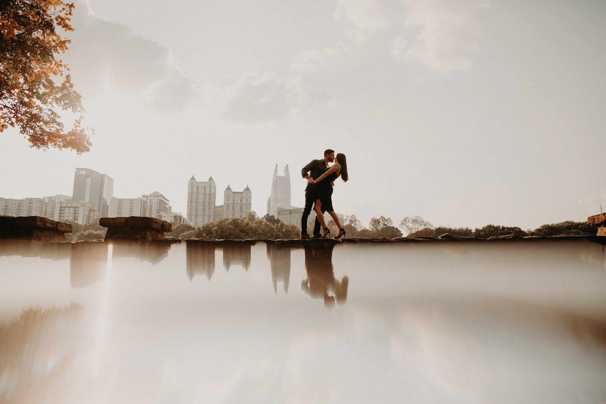 Samantha &amp; Kyle || Piedmont Park  Engagement || Atlanta Wedding Photographer || 