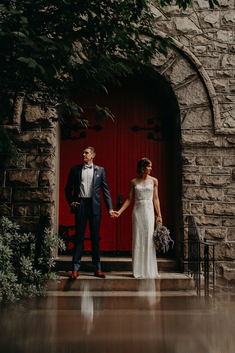 We felt like seeing her on our wedding day was like seeing an old friend