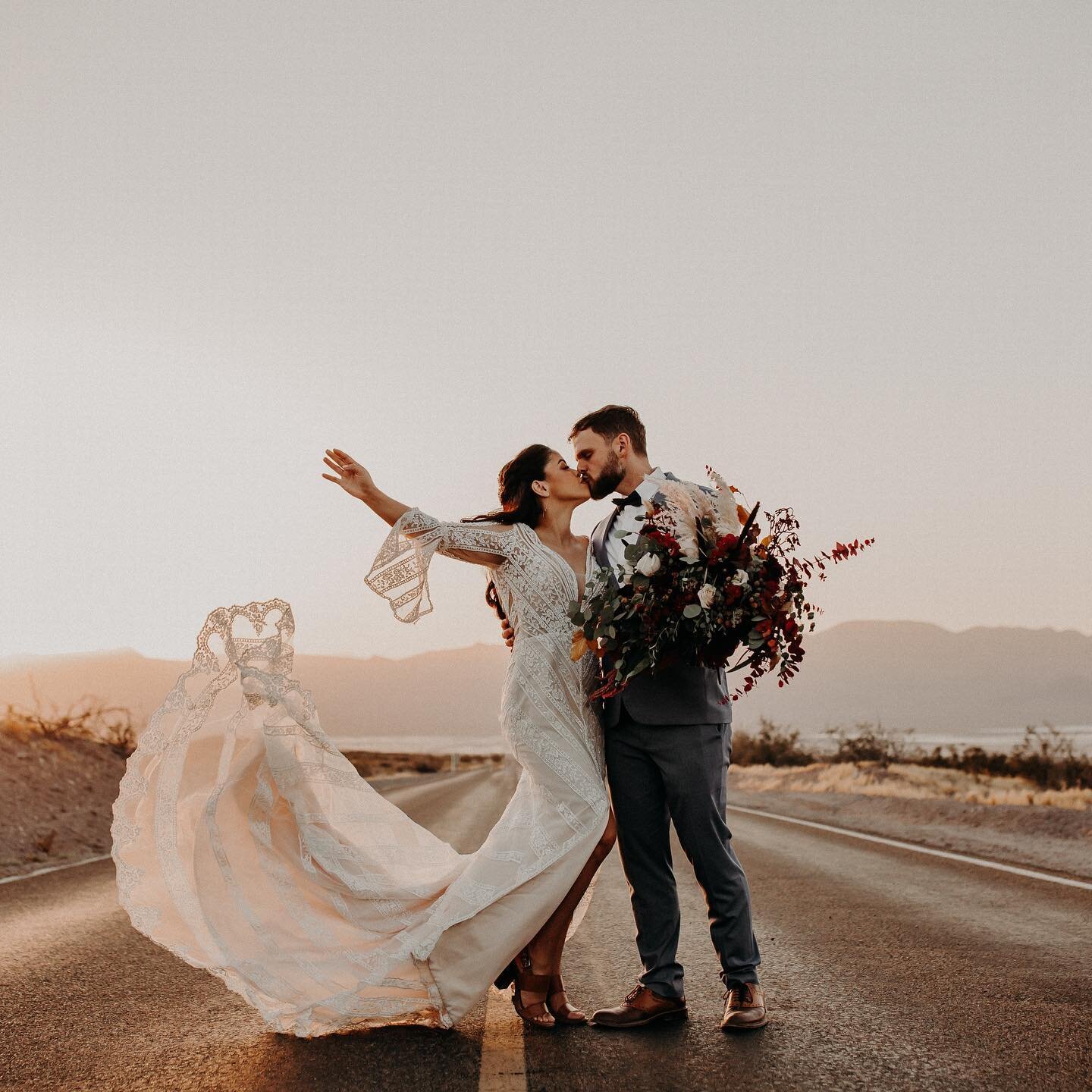 Congratulations Mr. &amp; Mrs. Stapleton!! 

Thais &amp; Mark just Eloped in Las Vegas, NV and it was the most beautiful and perfect day!! 🖤 
.
.
It was priceless to document and watch their dream coming true!! This day would not have been possible 