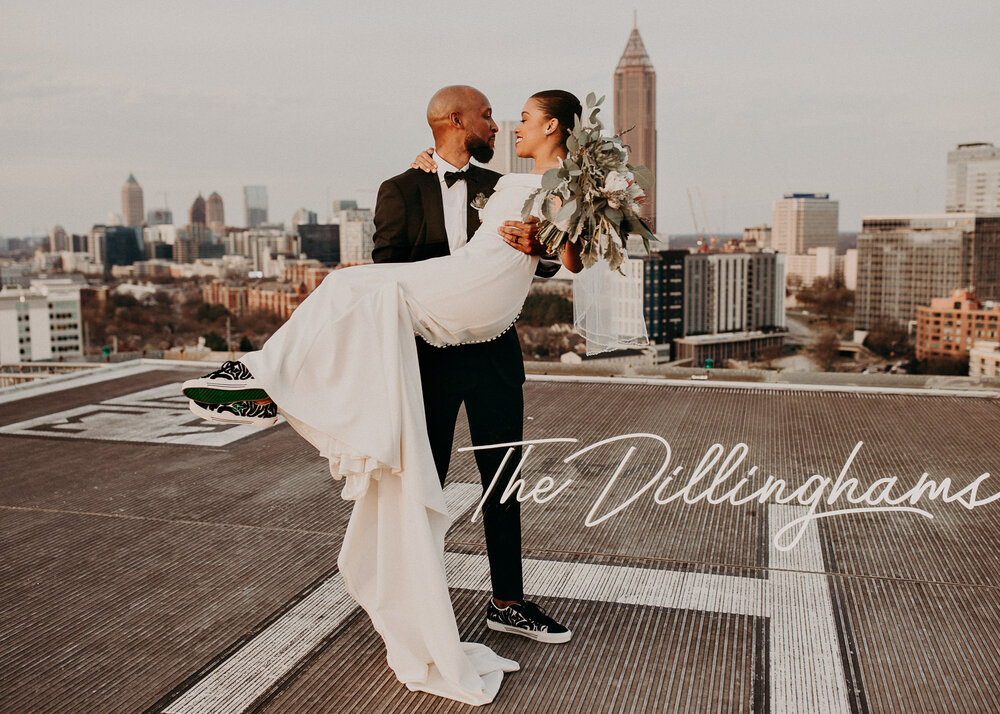 Courthouse Wedding Day - Atlanta-Ga & Elegant Ventanas Reception — Aline Marin Photography