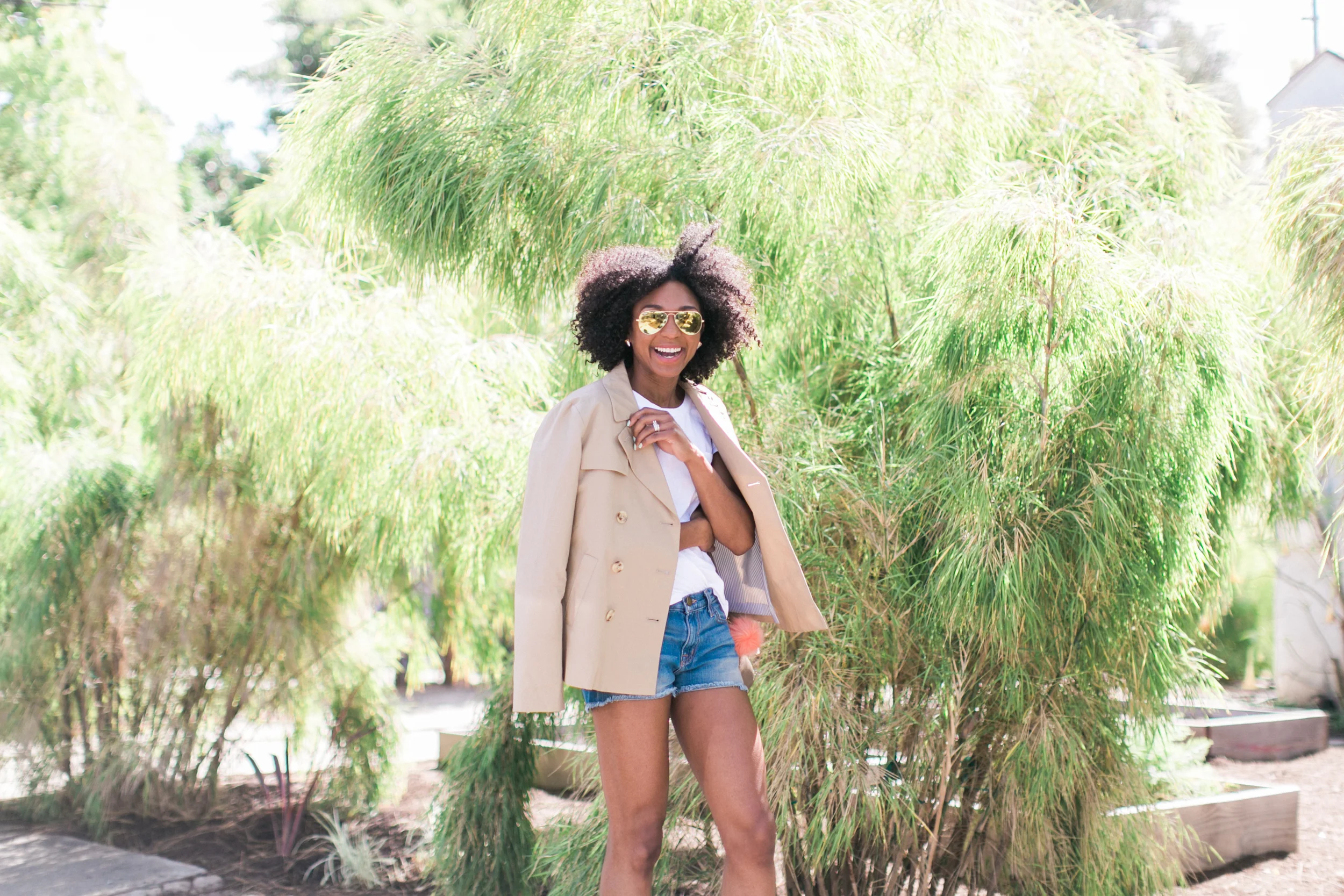 Summer staple: denim shorts