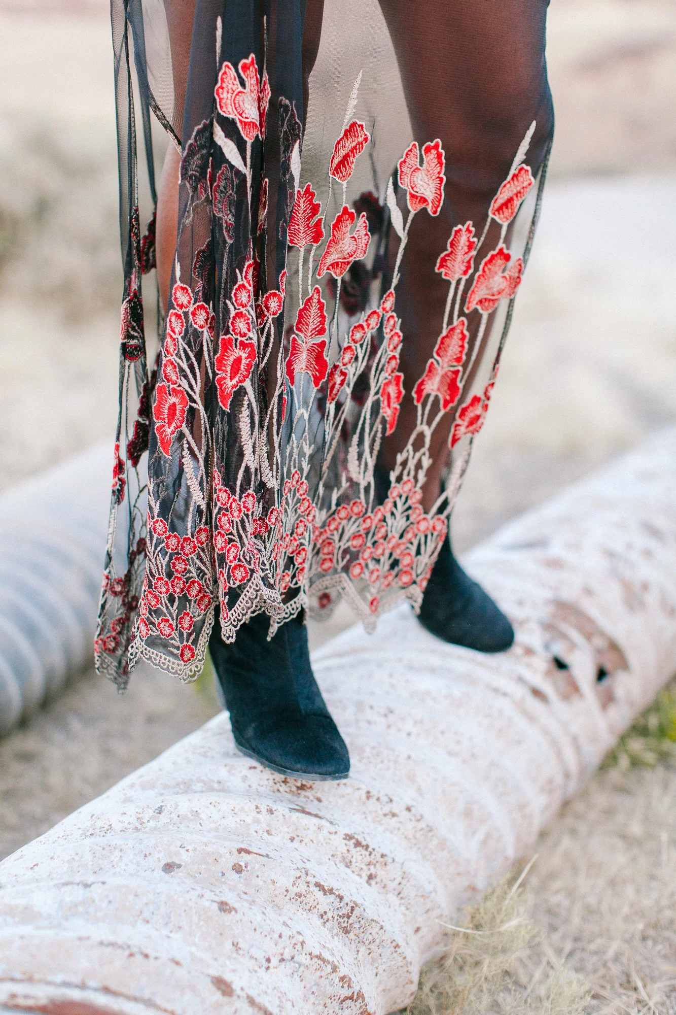 pardon me while I drool over the embroidery details on this dress :)