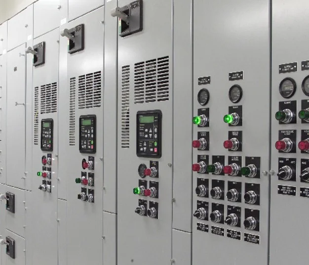 Control Panel with VFDs