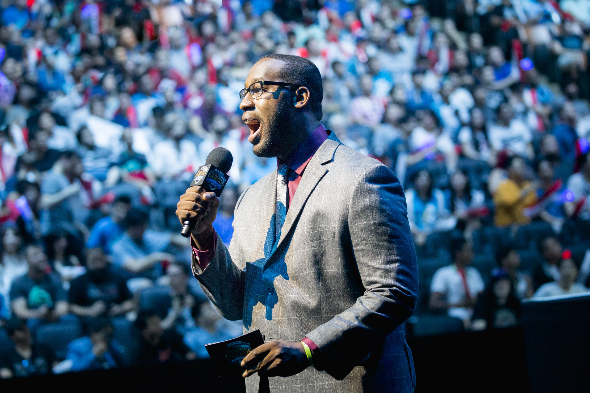 Announcing at LCS 2016 Summer Finals