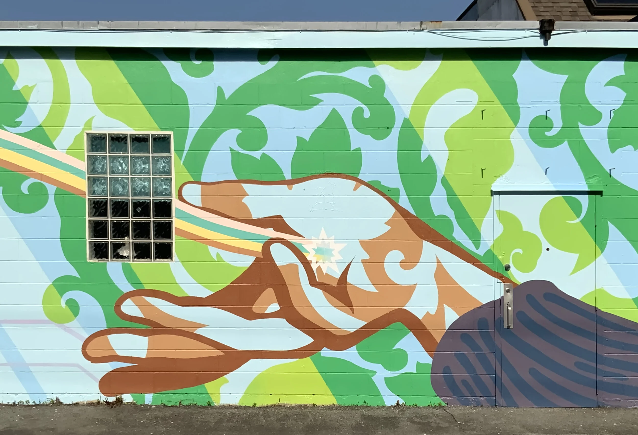 Family Education & Support Centre Mural [Detail]