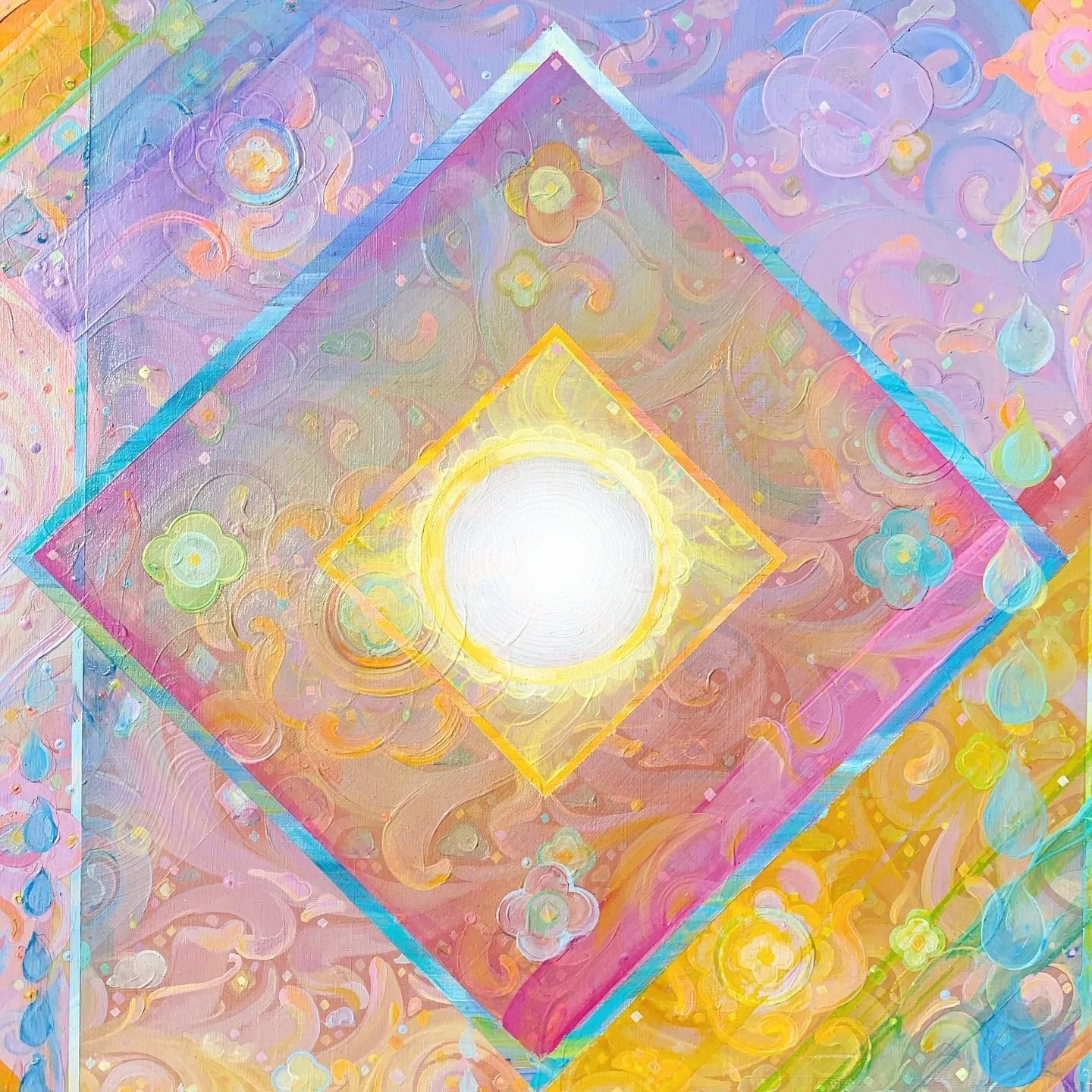  Detail  Acrylic on Wood, 2022 