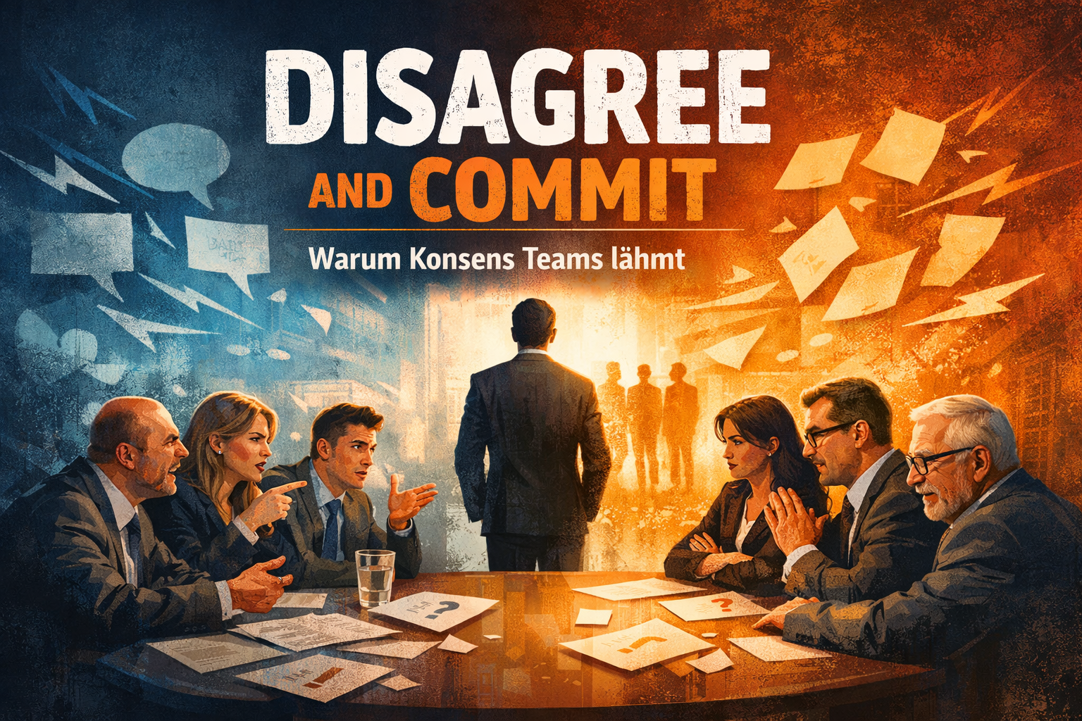 Disagree and Commit - Bin nicht einverstanden und trotzdem dabei!