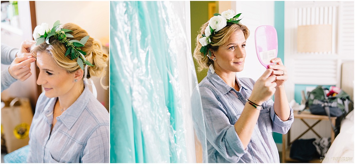 Wedding prep at Margaritaville Resort