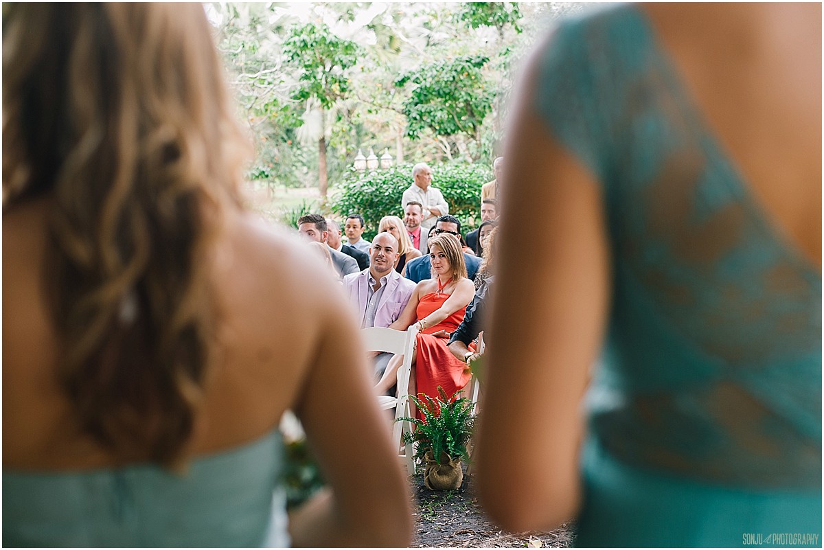 South Florida wedding photographer at Flamingo Gardens