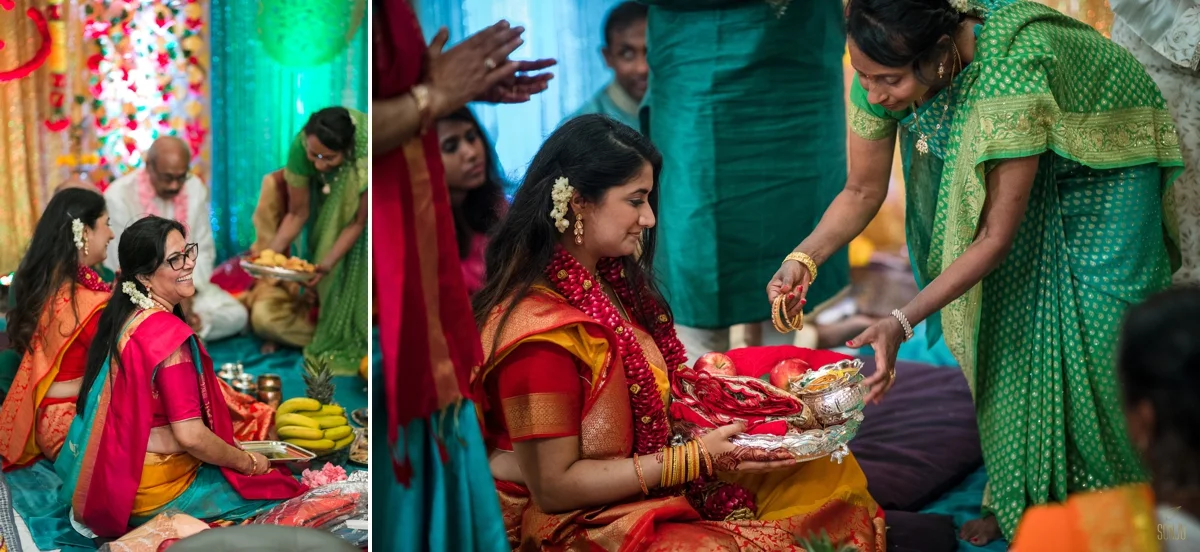 Indian-bride-engagement-ceremony-sarasota-florida