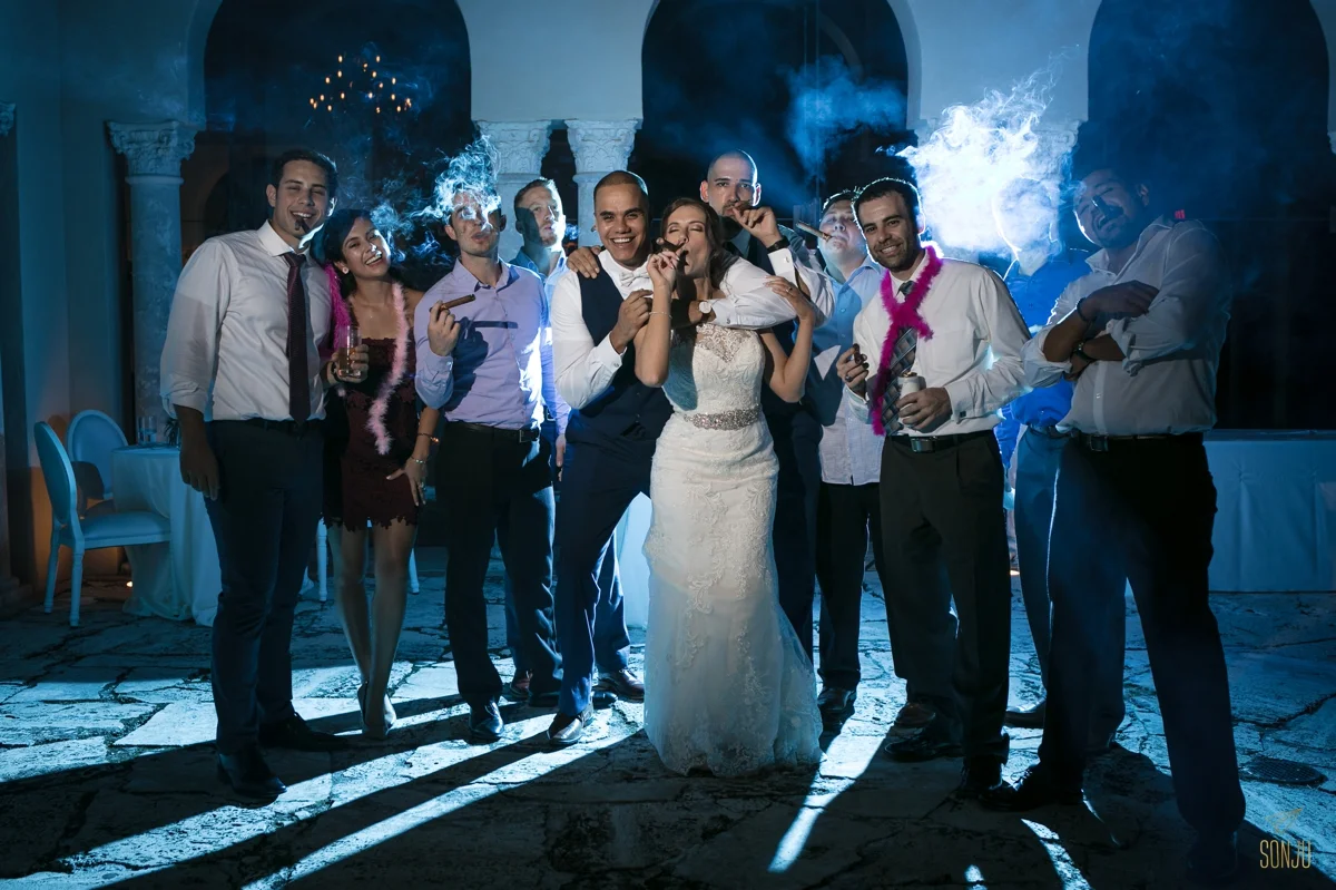 Cigar-shot-at-Miami-wedding-venue
