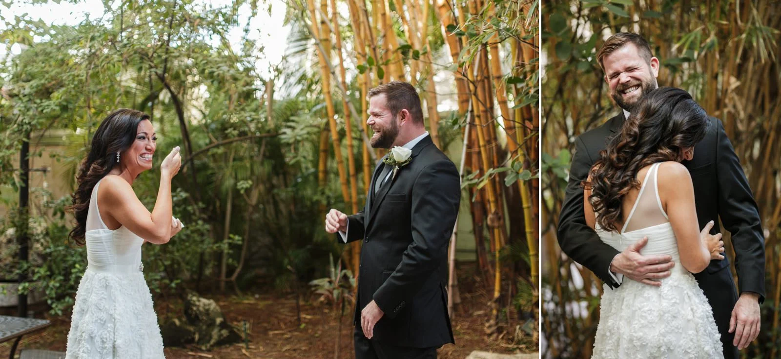 First-Look-reactions-Riverside-Hotel-Fort-Lauderdale-Wedding-Photographer