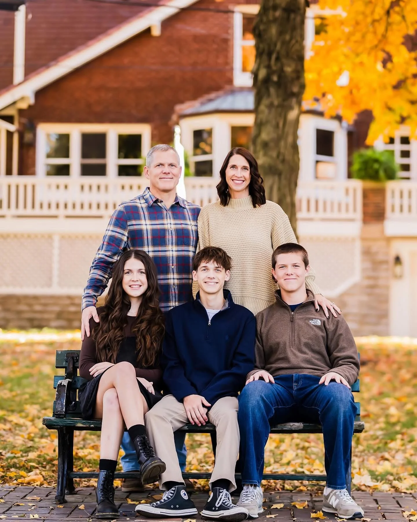 Amy Wright, owner, and her family