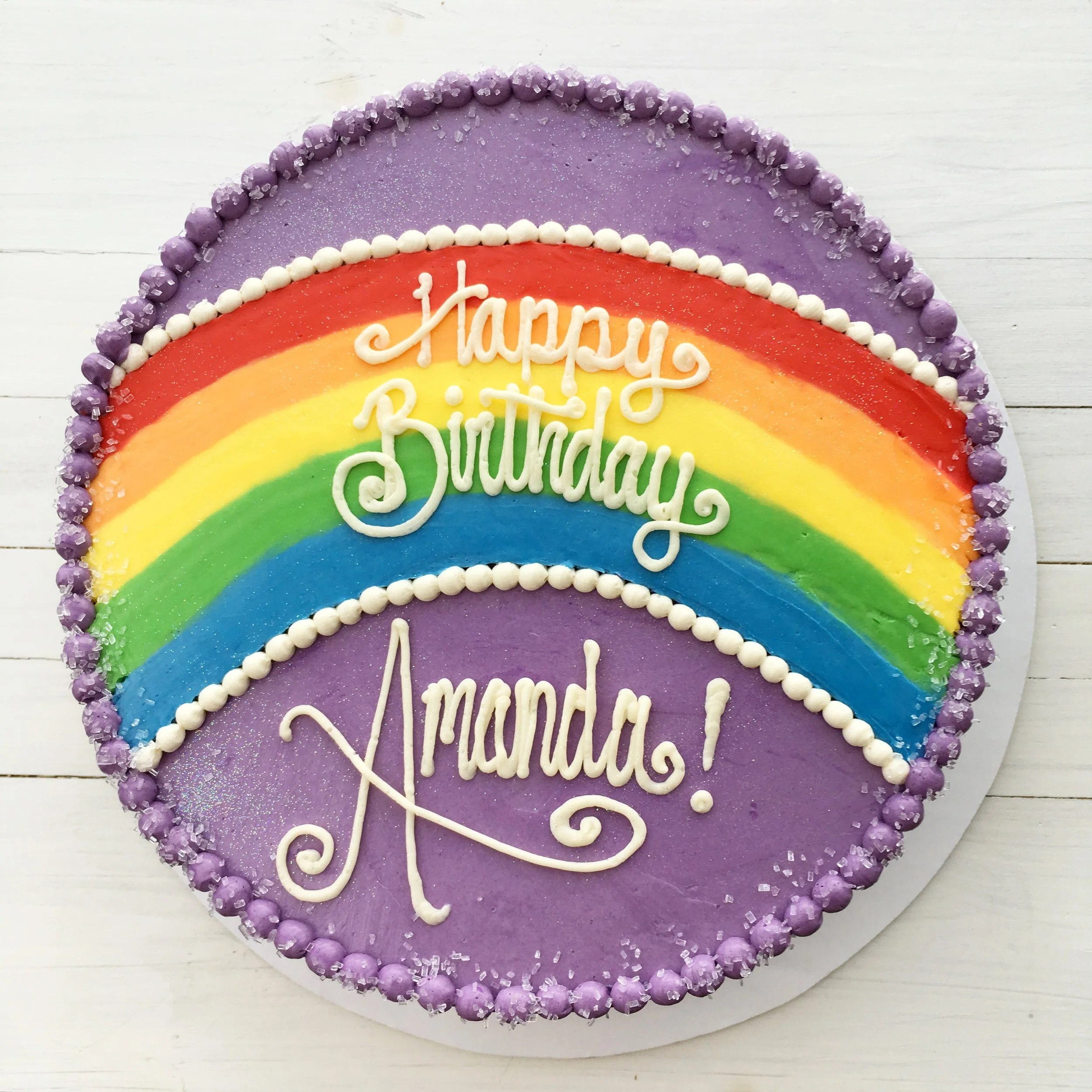 A41. Rainbow Top Cake ($10 Deco).jpg