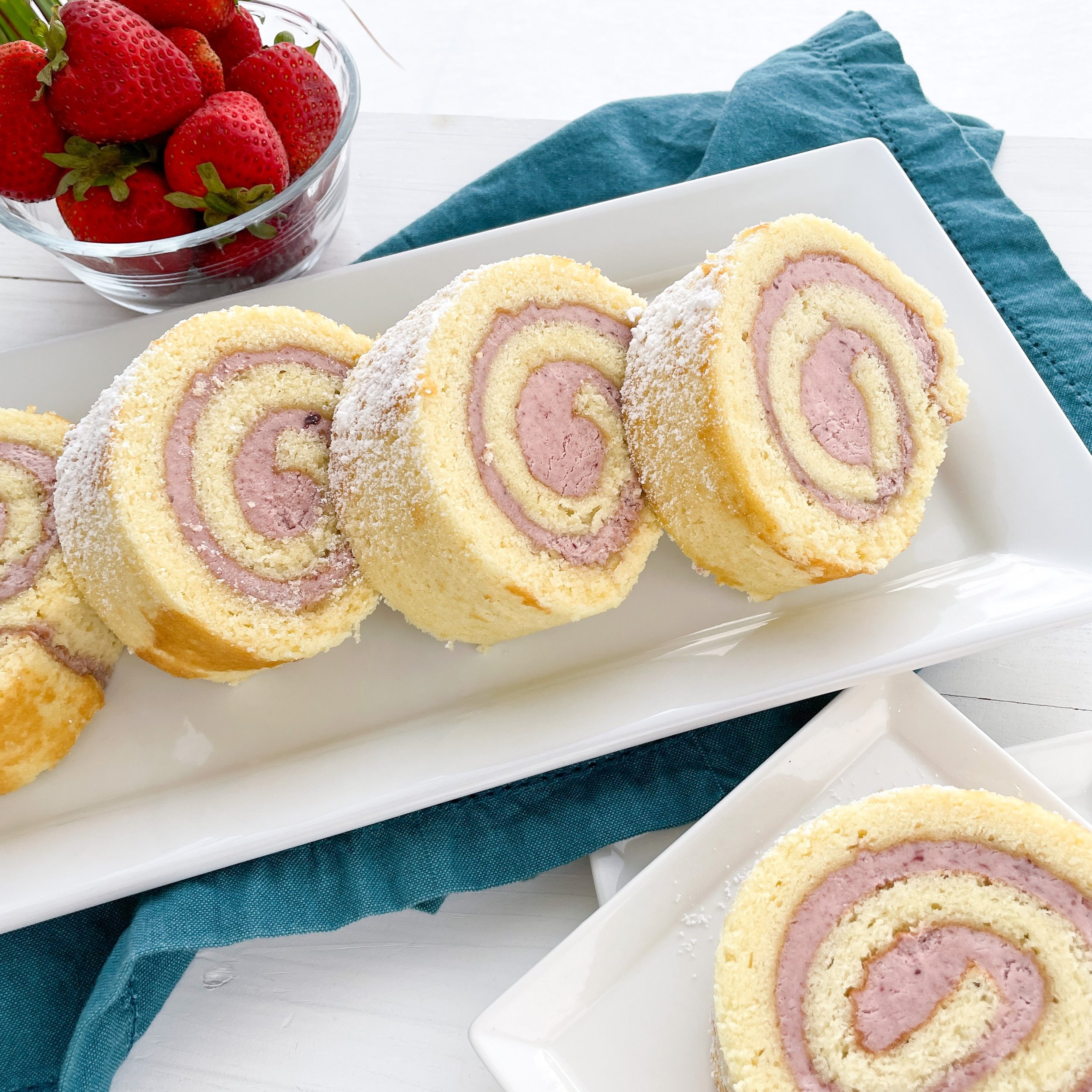 Strawberries & Cream Swiss Roll 1.JPG