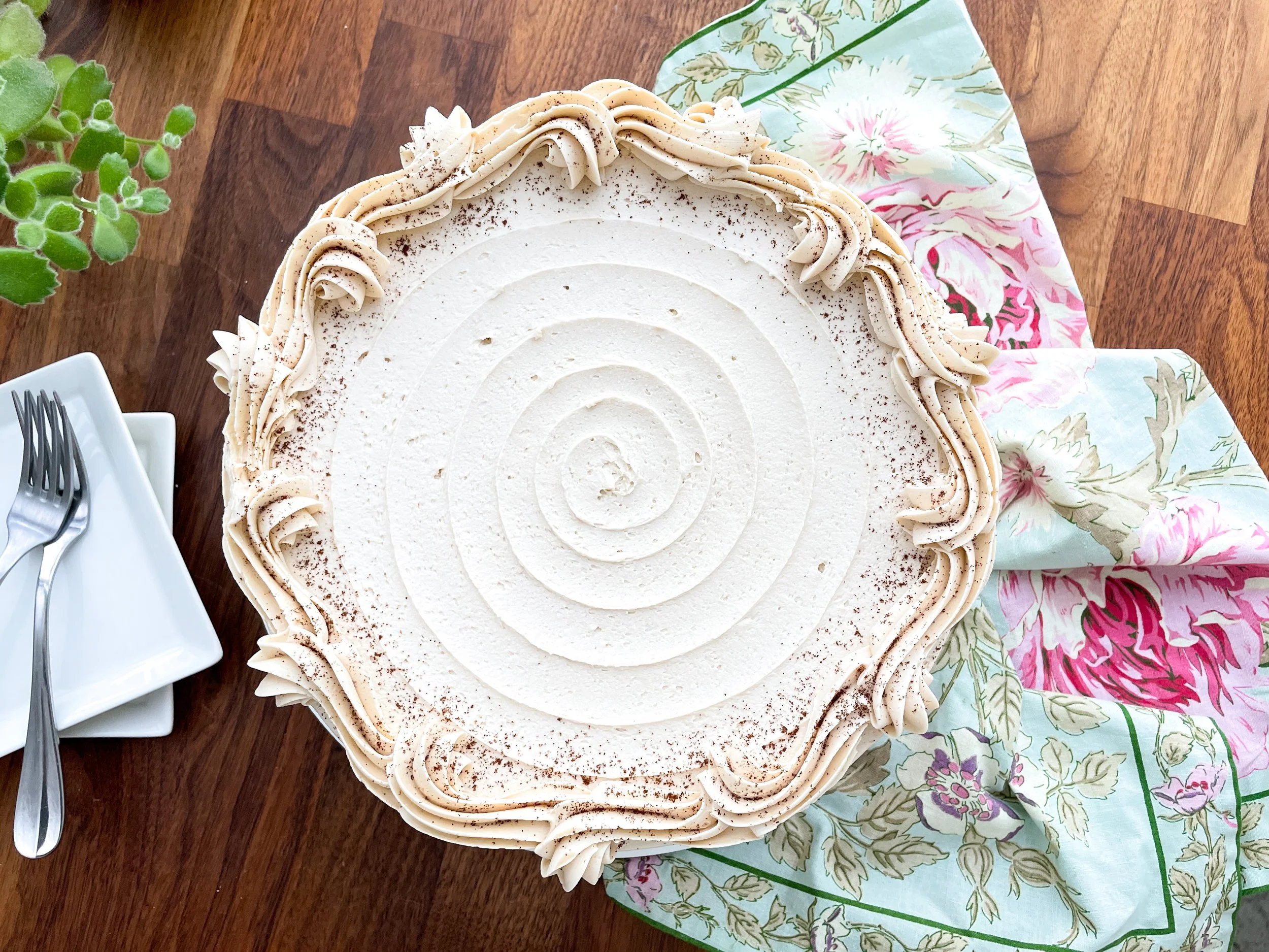 Vegan Mocha Joe Cake Whole Overhead.JPG