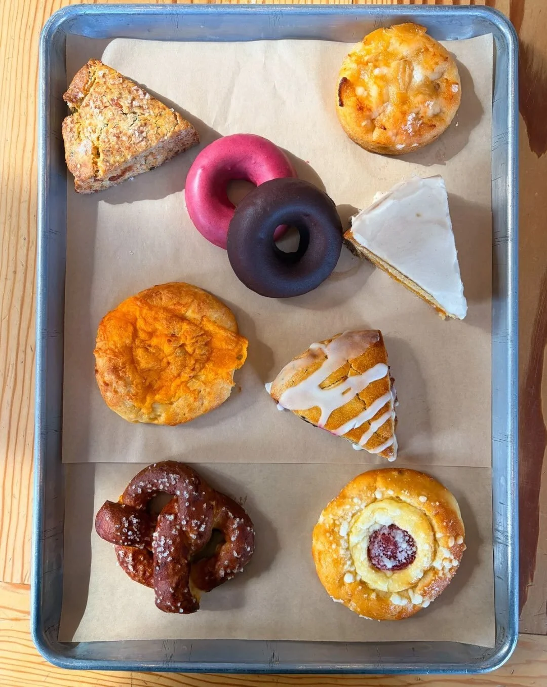 When everything is gluten free, how do you choose? Our weekend pastry selection sure is lookin good 💎 #glutenfree #pdxeats #bakery #pastries #glutenfreepastry