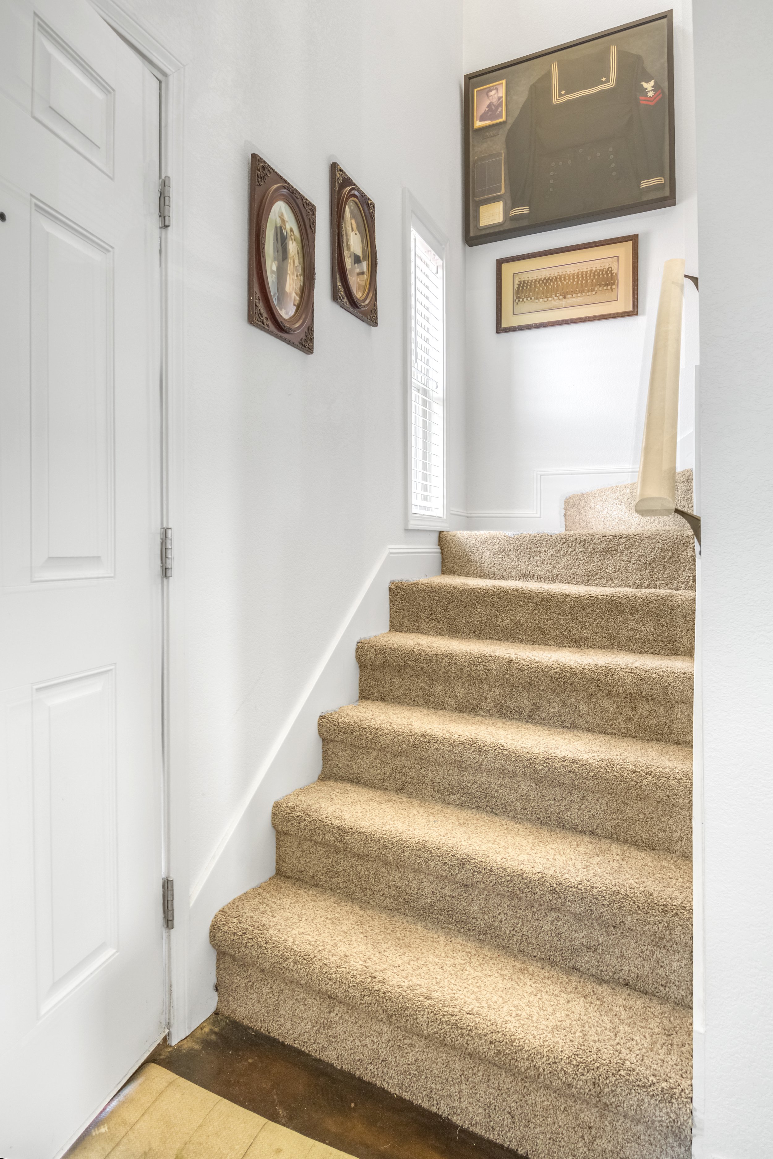 Stairway | 2 Bedroom 2.5 Bath Townhome | The Cabernet