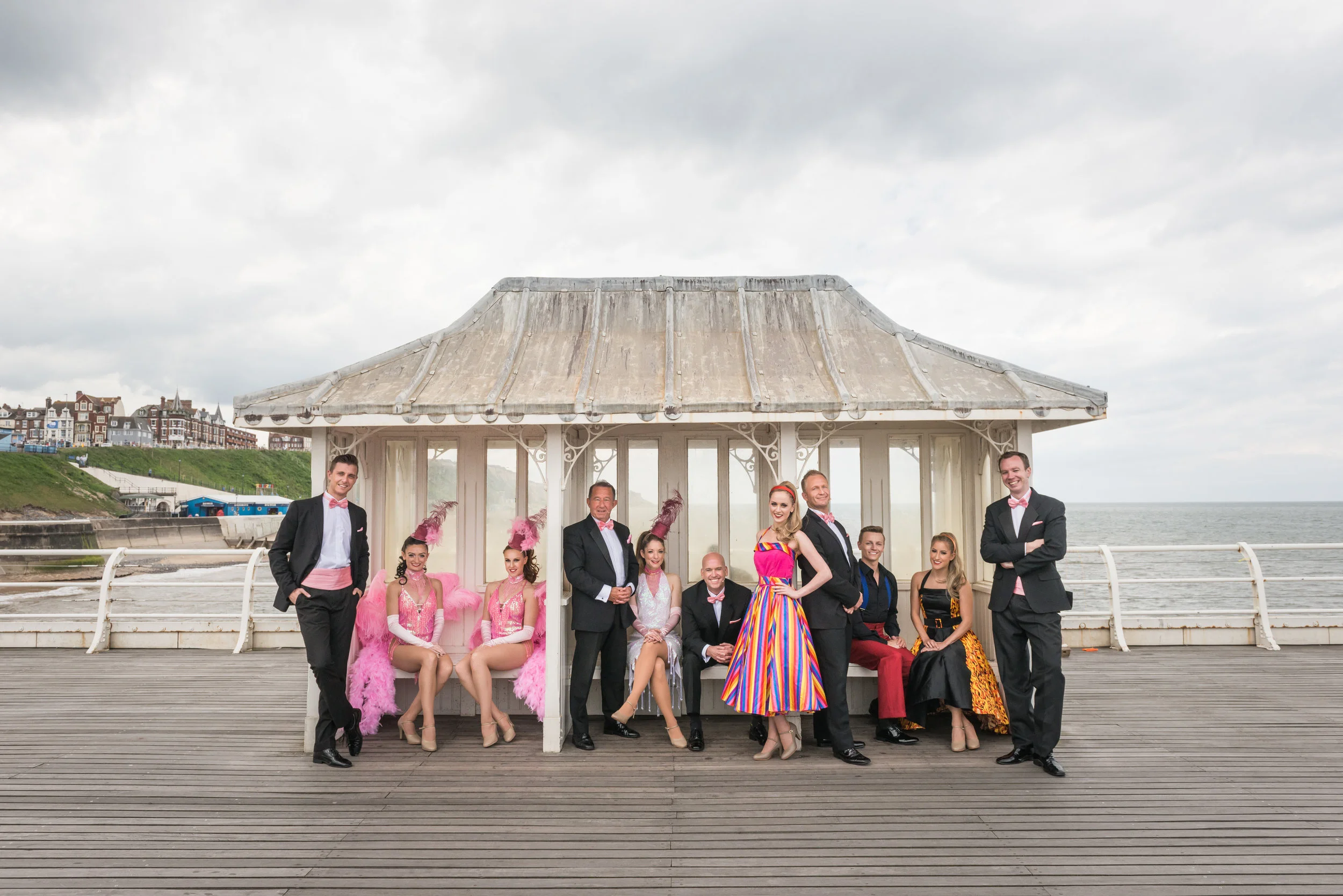 The cast of the the Cromer Pier Summer Show