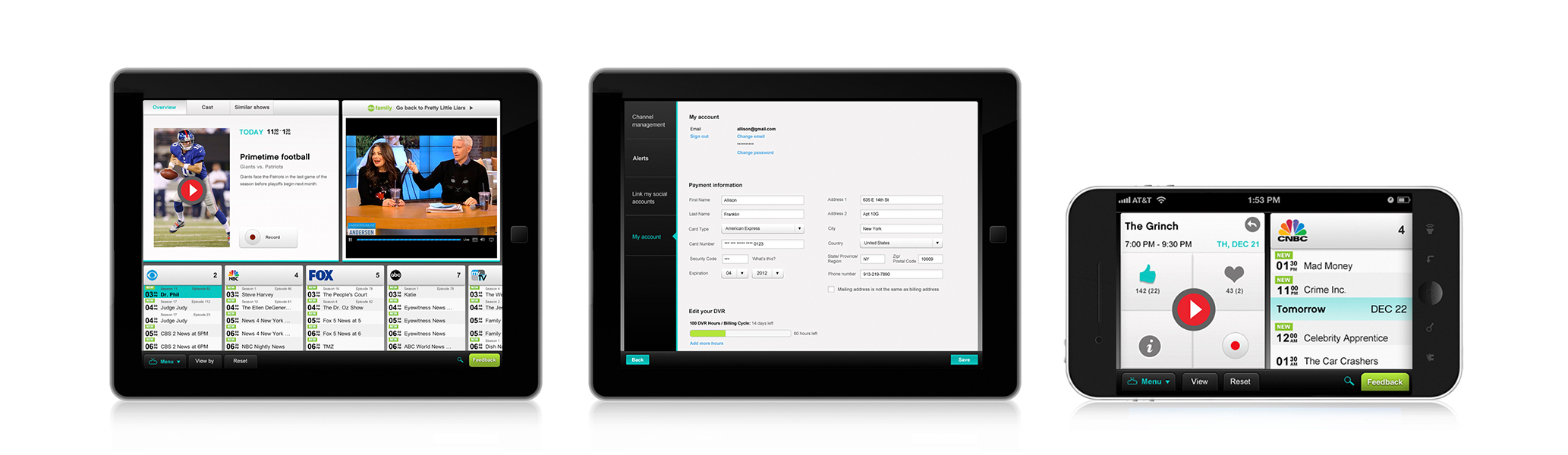 Product Design & UI