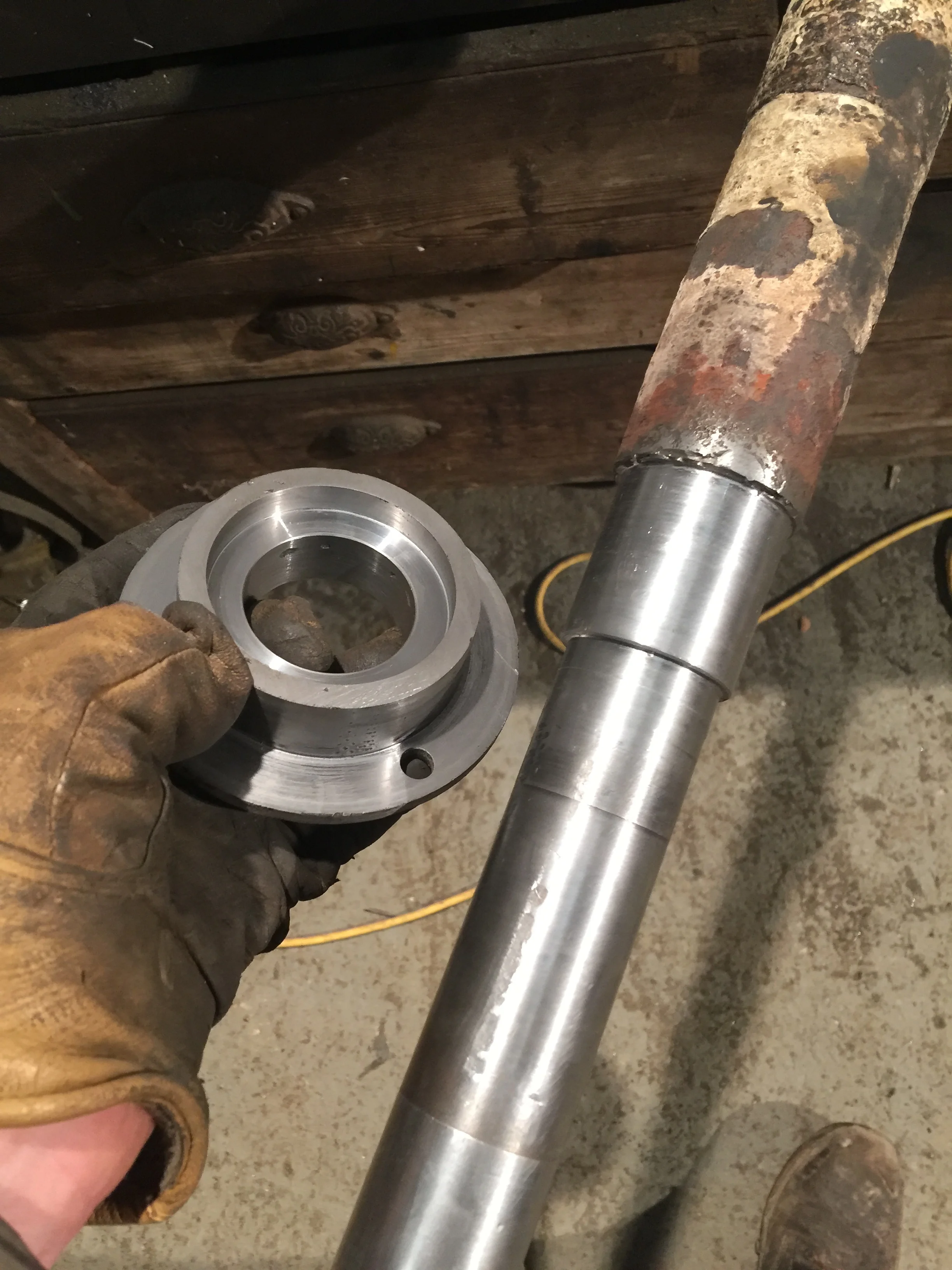 Finished bearing repairs