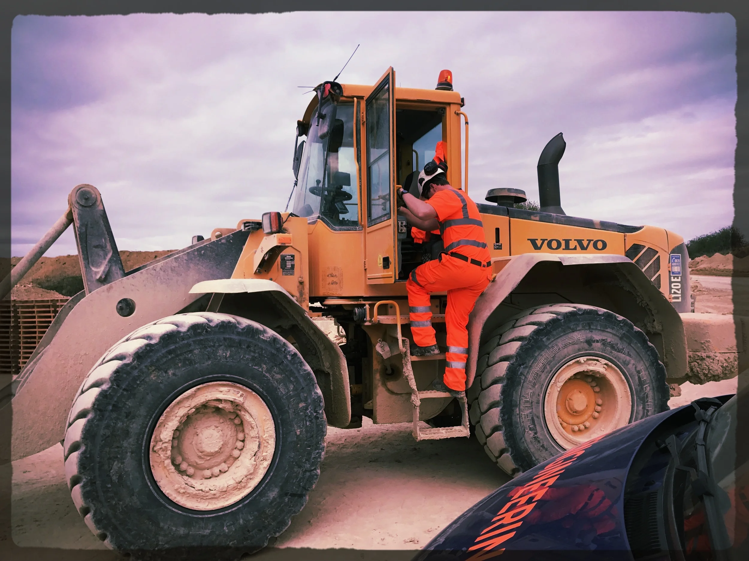 Loading shovel operators