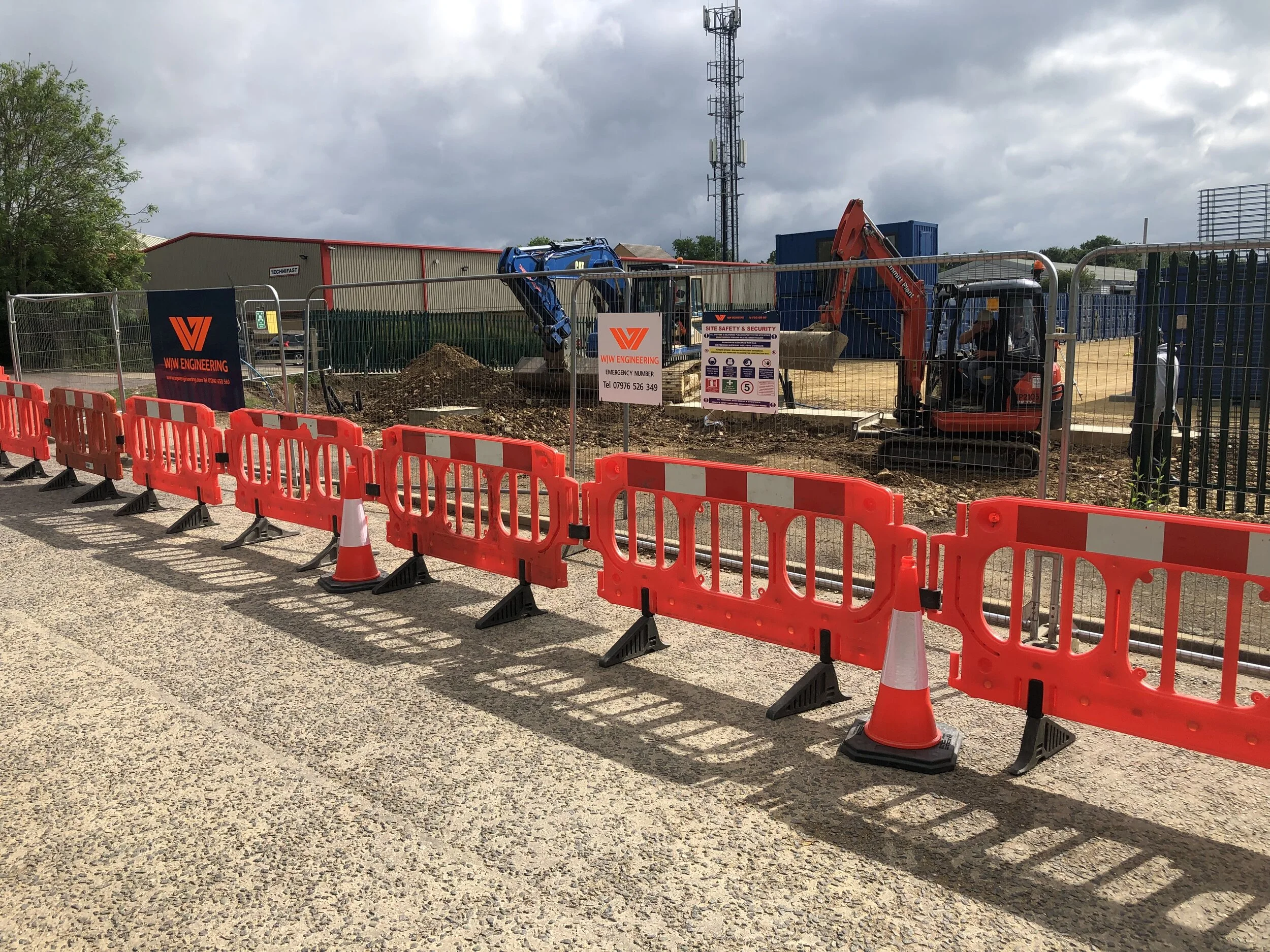 278 Works in corby, northamptonshire. Blue bear storage access