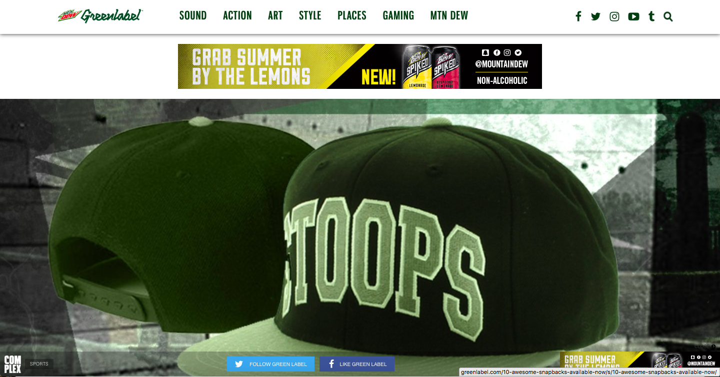 Top 10 Snapback Hats Out Now. Greenlabel.com