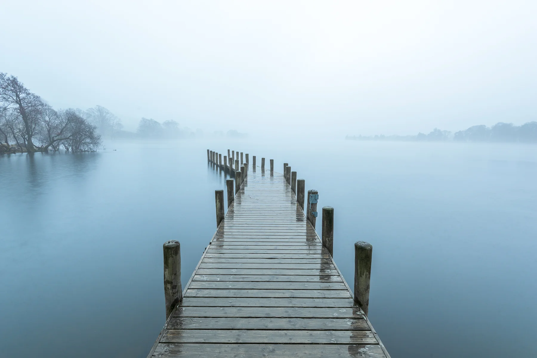 Coniston Water in the Mist - II (On the way to Nowhere)