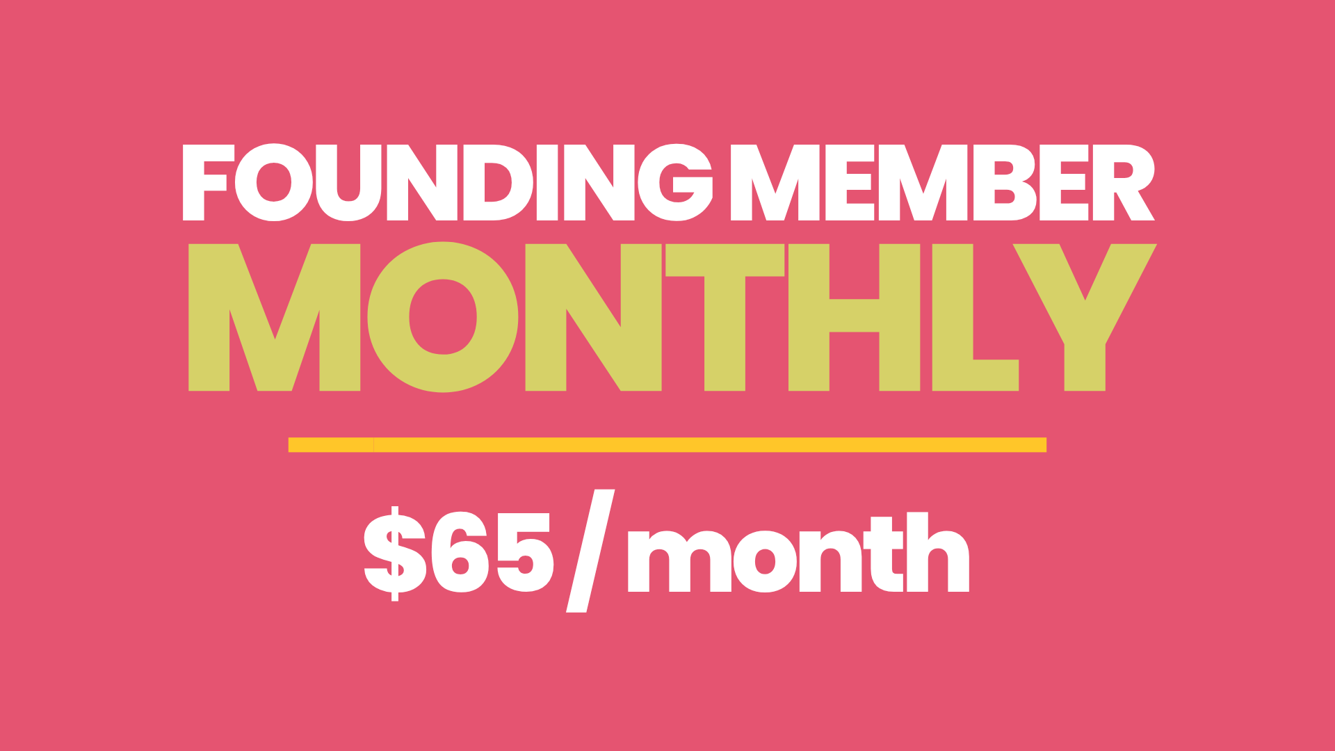 Kids Club Founding Member  |  Monthly