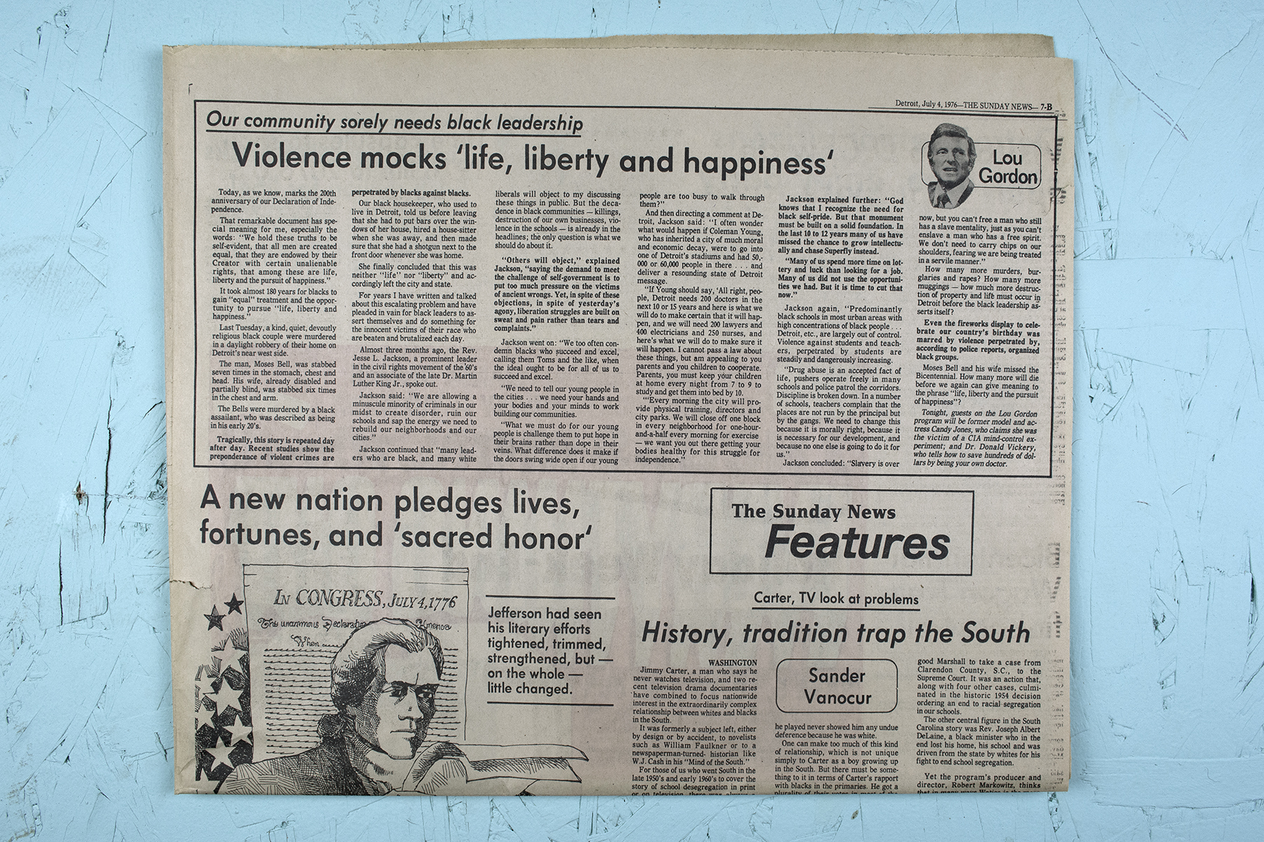Violence...Honor....History Photographic Print in Wood Frame 26" x 38"