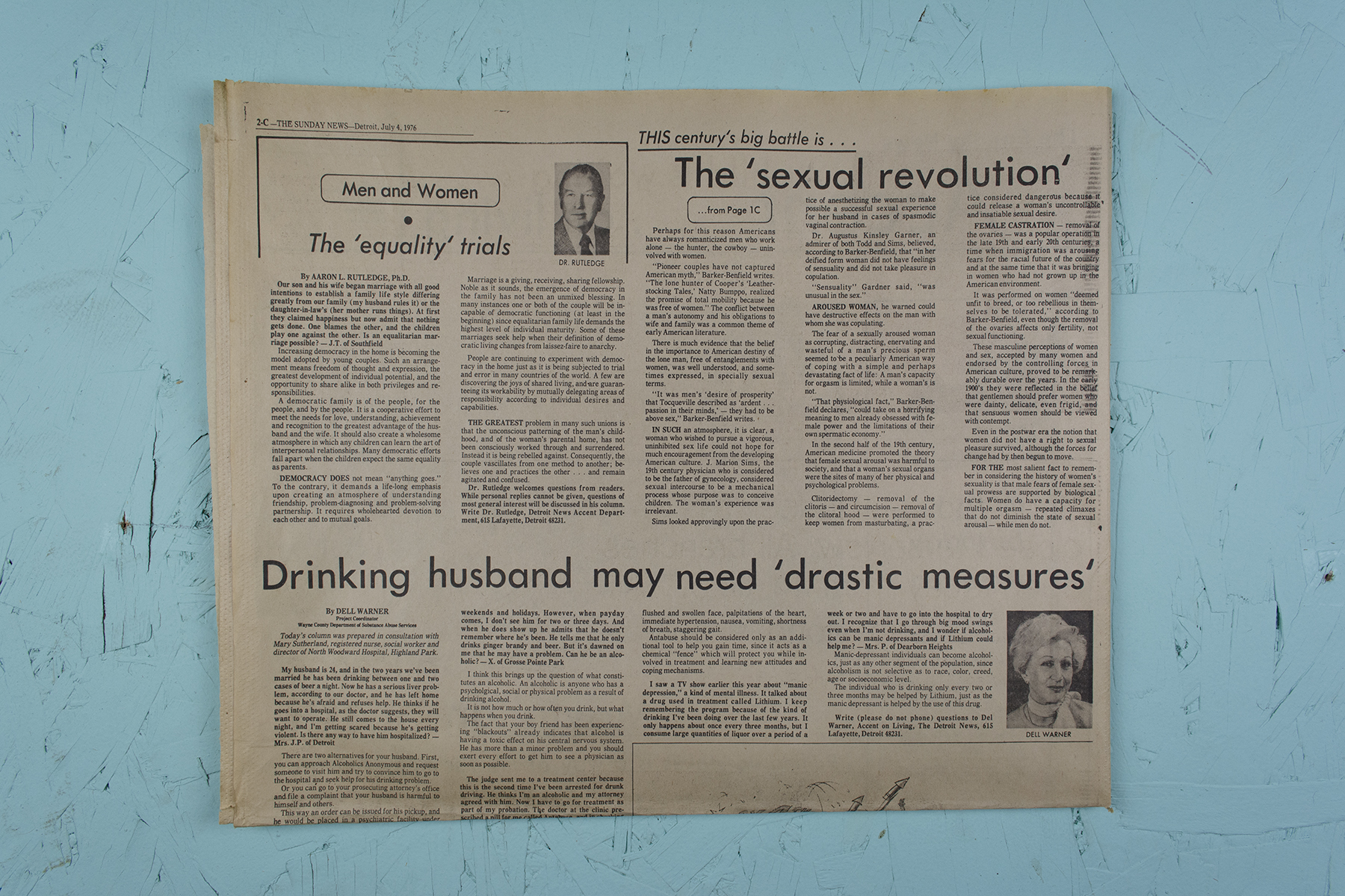 Drastic Measures Photographic Print in Wood Frame 26" x 38"
