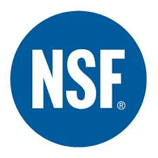 NSF Certified facilities are held to the highest manufacturing standards