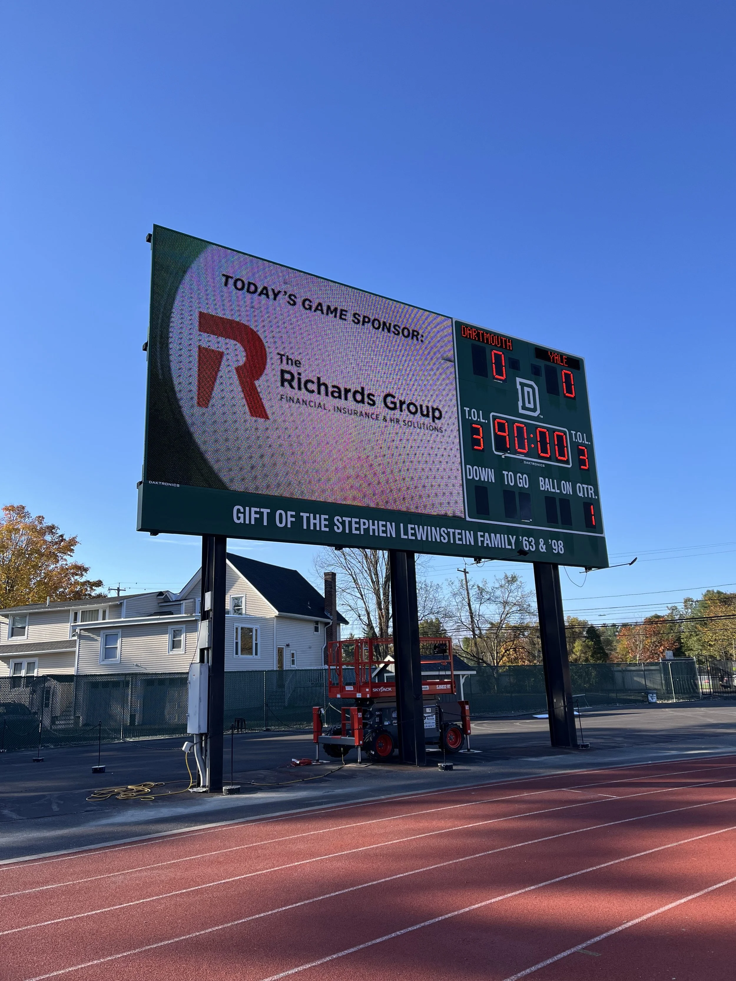 TRG on the at Buddy Teevens Stadium 2025
