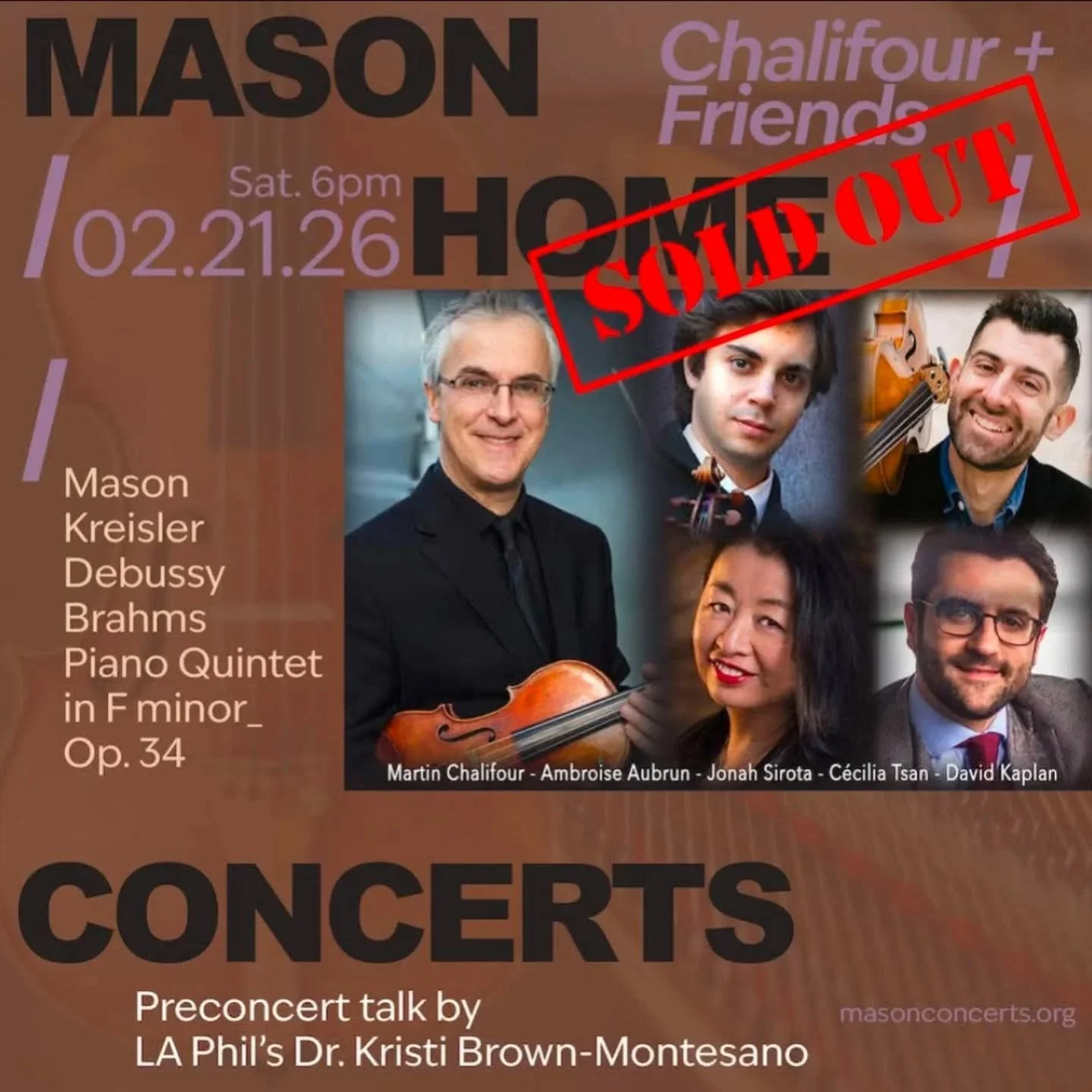 Looking forward to this concert this Saturday!!!
With @martinvchalifour, @jonah.sirota, @cecilia_tsan @toddmasoncomposer