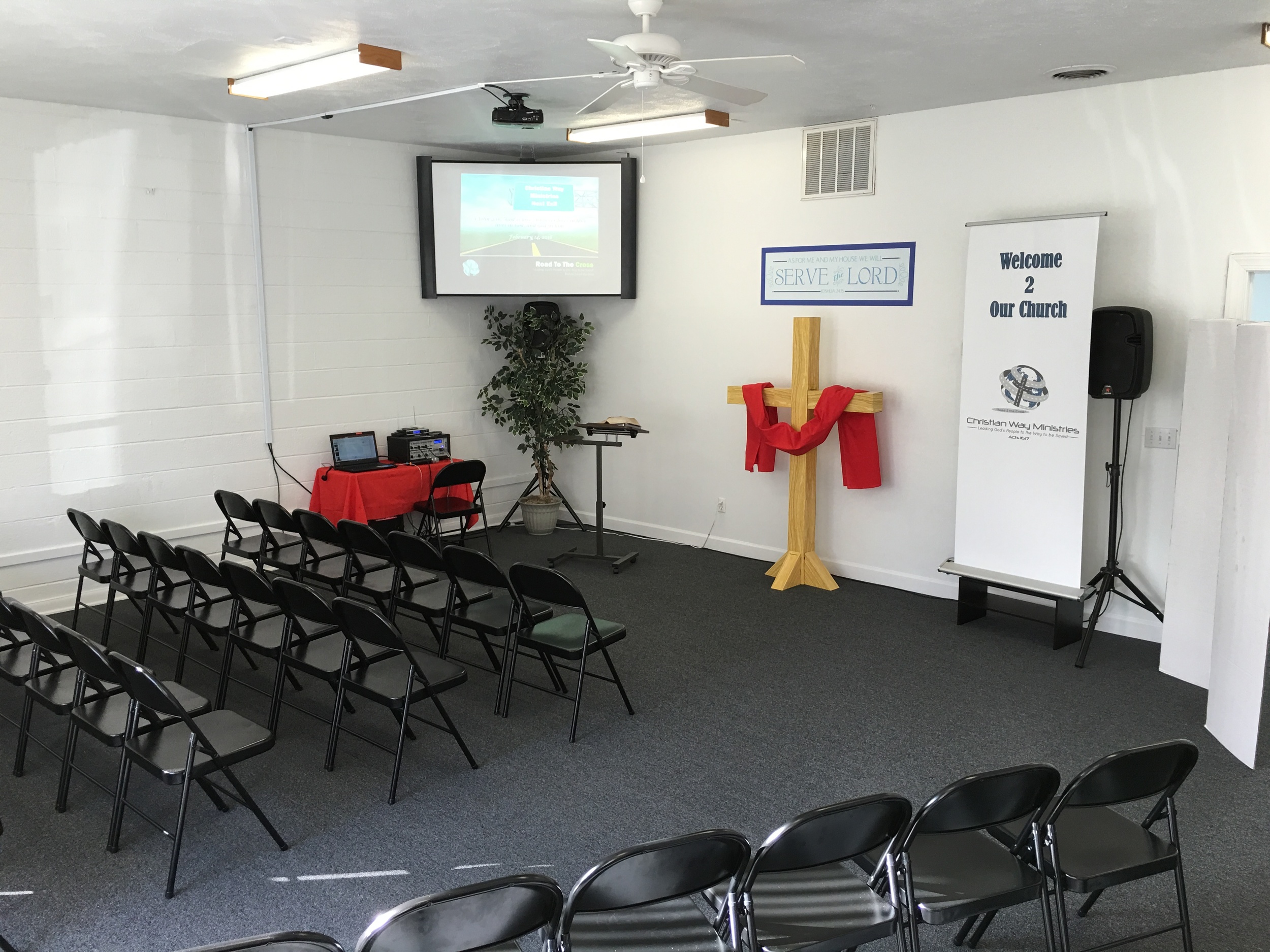 Our Church Set-Up!
