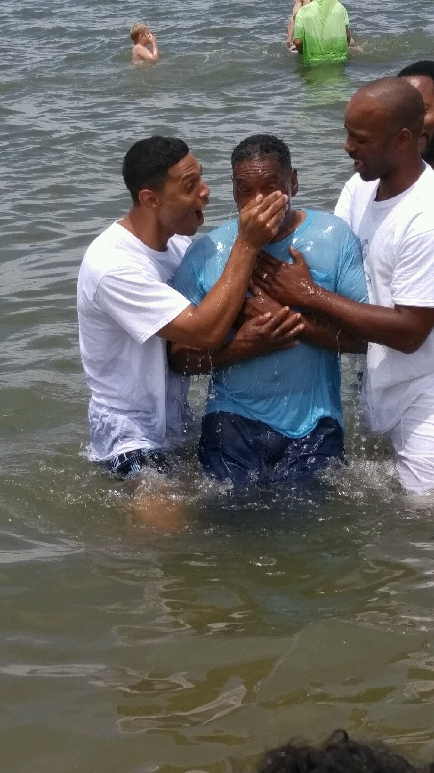 Elder Harold Tucker; Baptism 