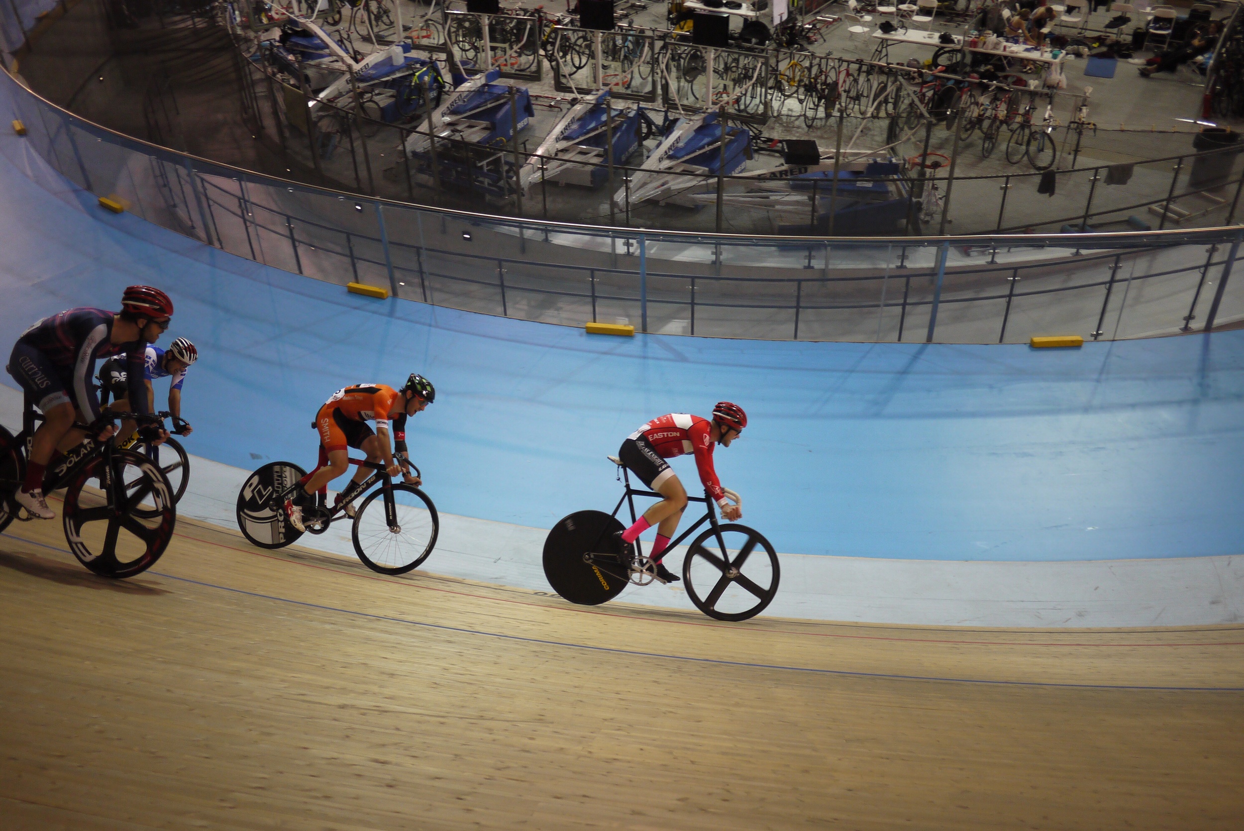 Nationals was the last real training I got in on my track bike, I'm really missing it and really sick of trainers.