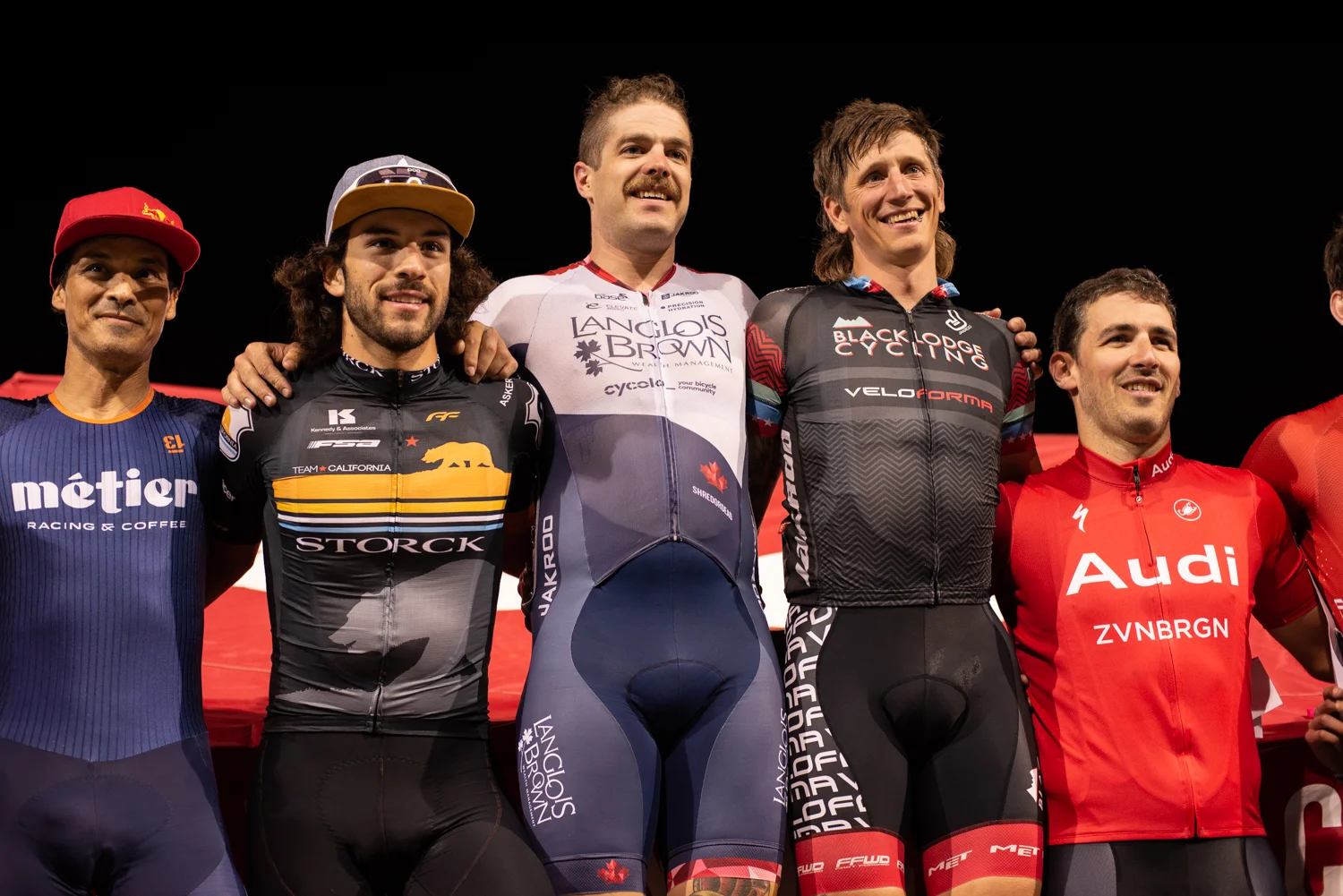 Top step in the maddo with Zak. Thanks Hans for snapping this with my camera.