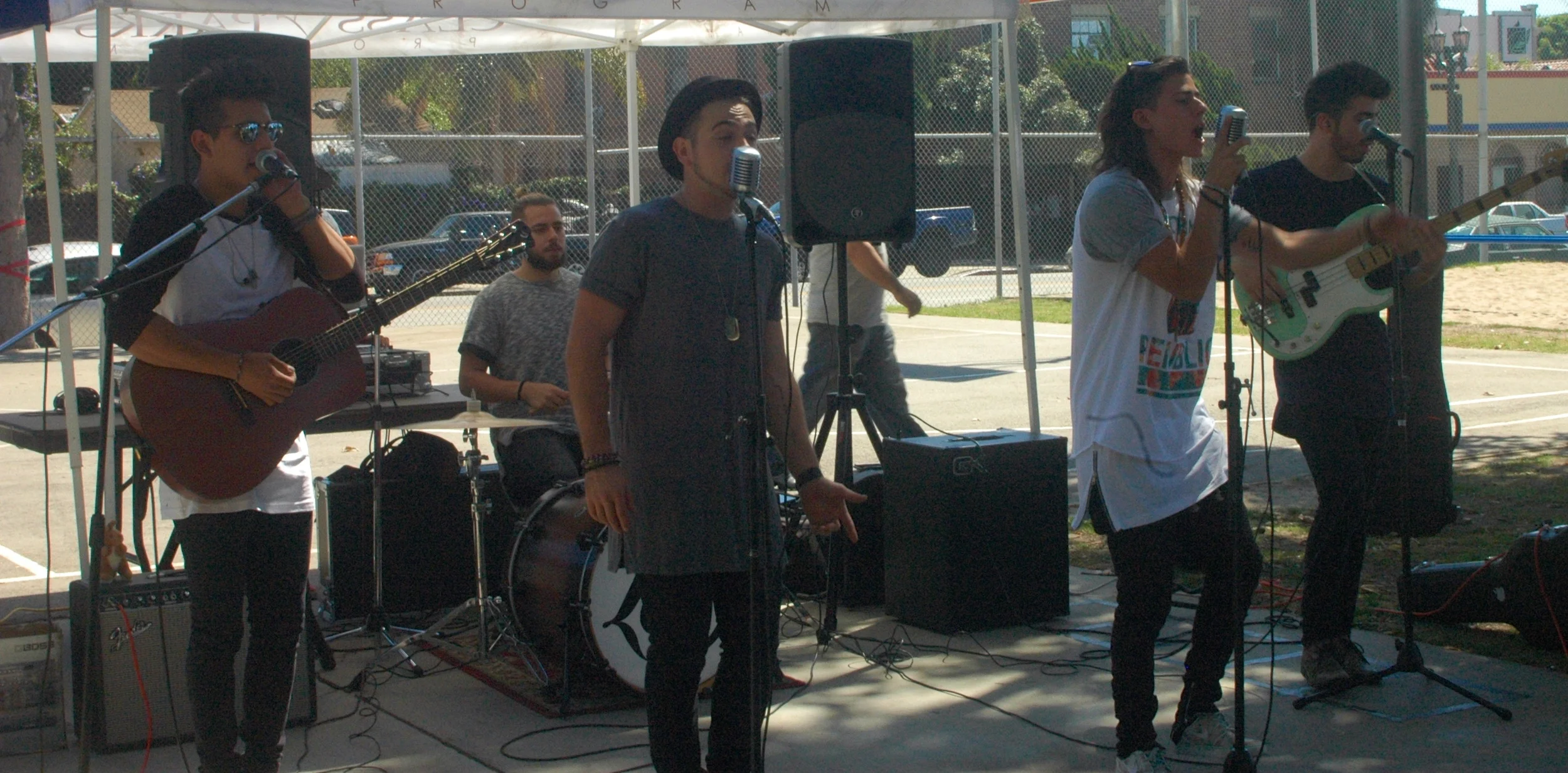the band plays on at our #loveisalive festival! All photos by Brian Castleforte of Castleforte Group and Prolific Beings Production Company. #loveisalive Festival. September 19, 2015 at Hollywood Recreation Center.