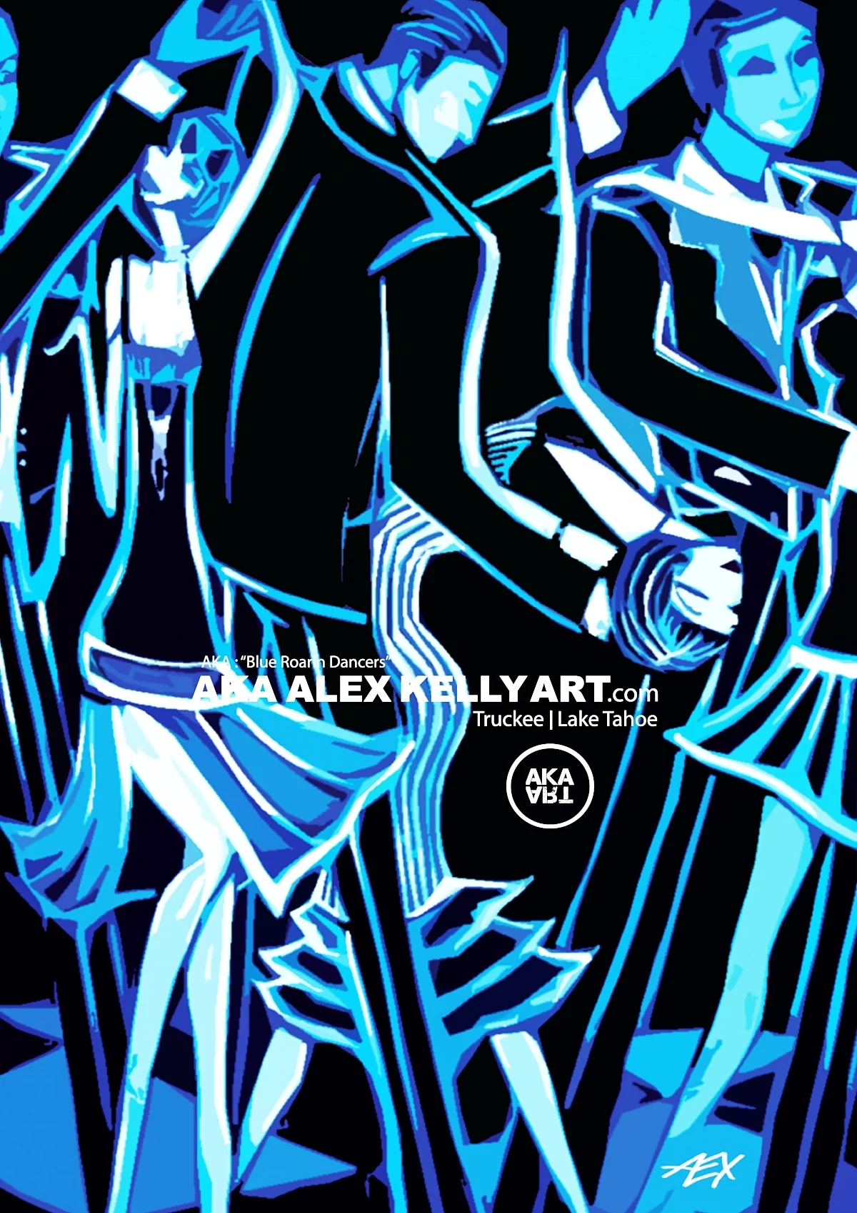 AKA:"Blue Roarin Dancers"