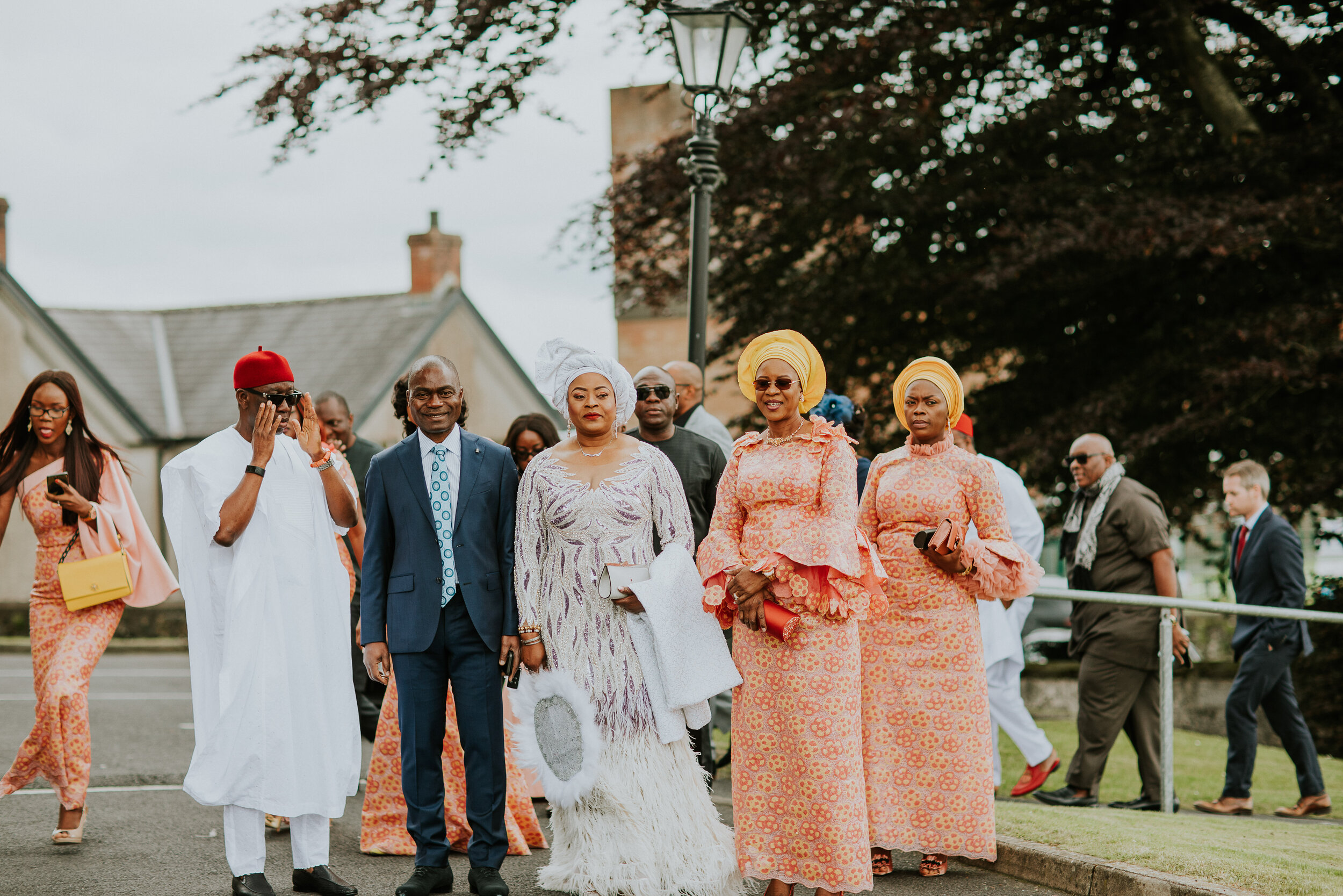 nigerian family ireland wedding