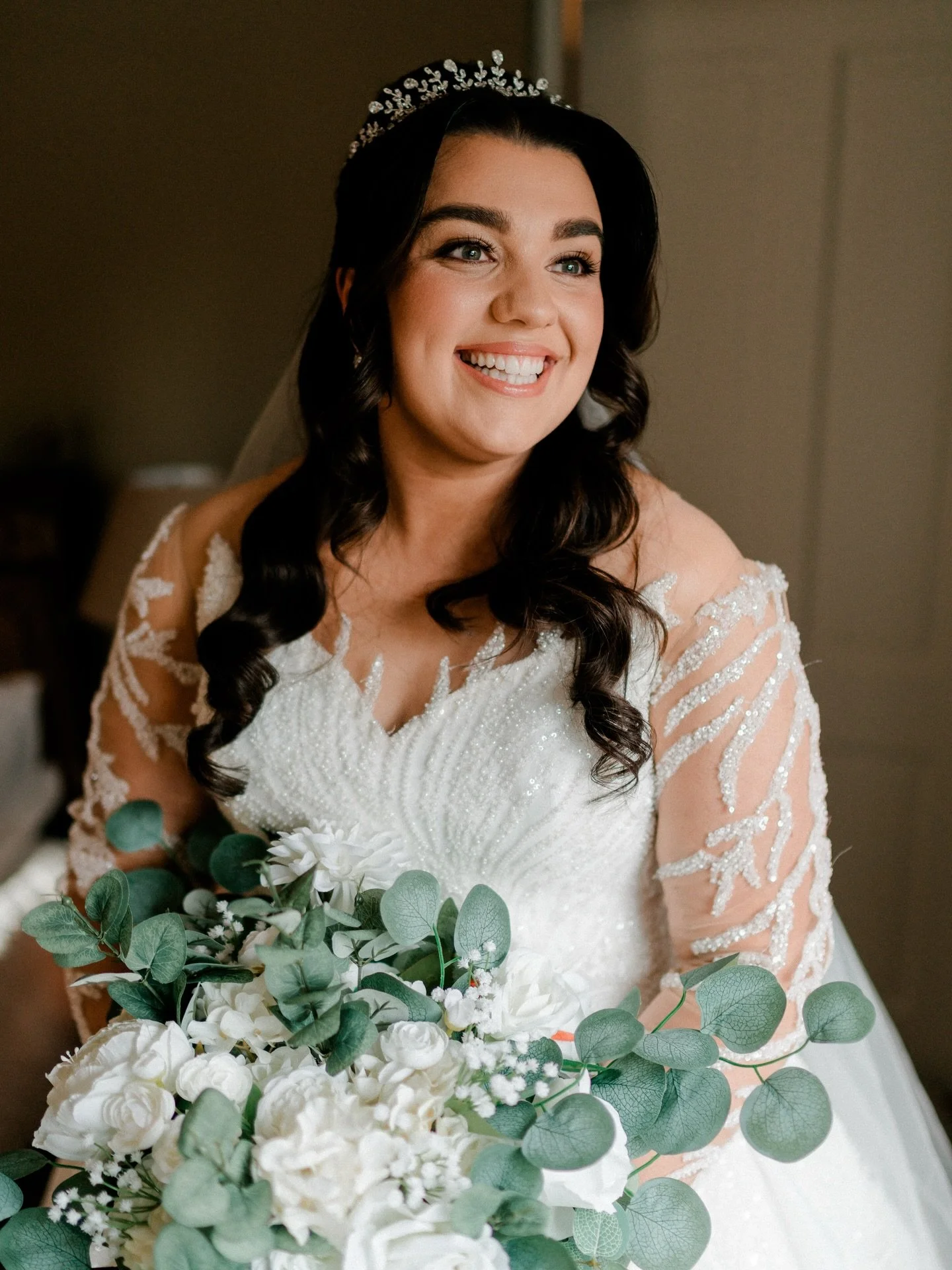 @bridal.molly you were glowing on your wedding day! We loved being there to capture every moment. Congratulations Molly &amp; Cian! 

📍 @cabracastlehotel @romanticcastlesofireland 

@mollyc_stevens @cian_stevens 
@grainne_kindlon_makeup 
@emmakcreat