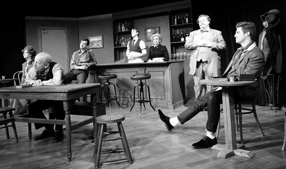 Playing Pablo Picasso in "Picasso at the Lapin Agile".