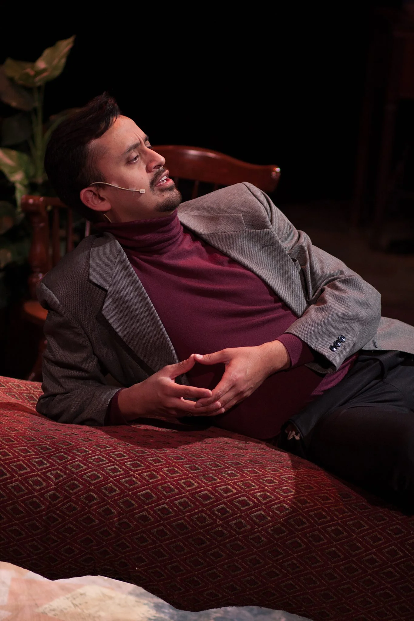 Playing Lorenzo in "Melancholy Play: A Chamber Musical".
