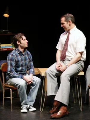 Bobby Steggert and Paul Niebanck in BOY (Photo: Carol Rosegg)