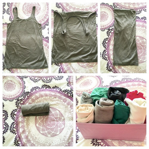 How To Fold Tank Tops For Drawers? – Judith Clark Costume