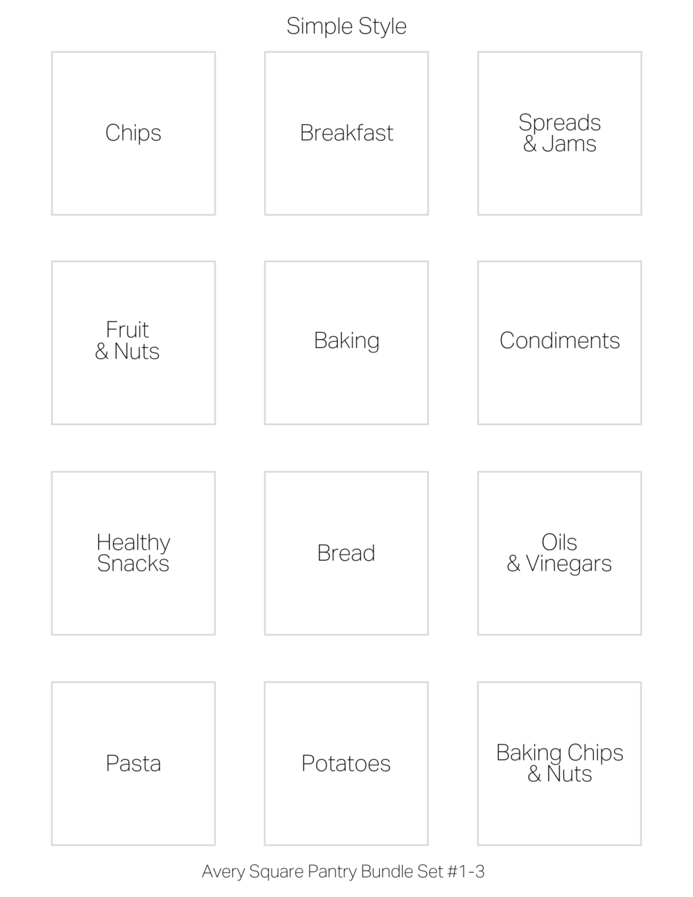 Instant Organizing Labels — The Organizing Company | Professional Organizer | Boulder & Denver, Colorado