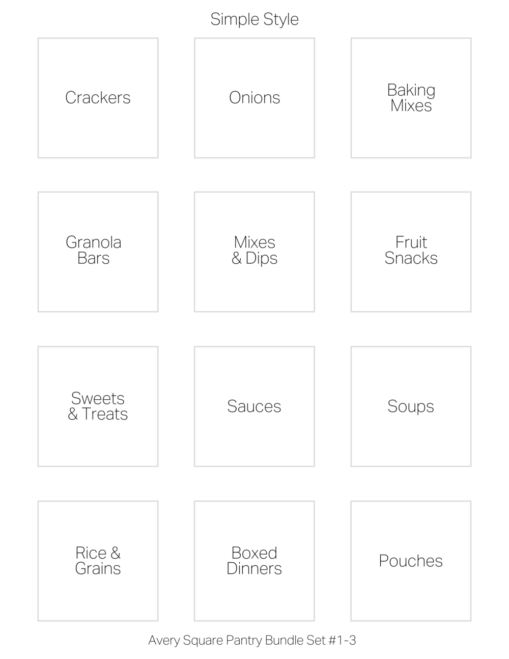 Instant Organizing Labels — The Organizing Company | Professional Organizer | Boulder & Denver, Colorado